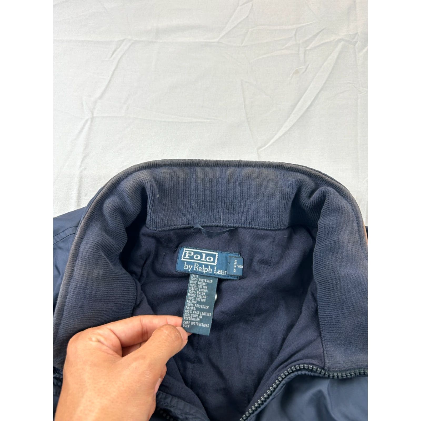 Polo Ralph Lauren Polo Ralph Lauren Softshell Jacket XL Zip Up Packable Windbreaker Navy Blue Polo Ralph Lauren Size US XL / EU 56 / 4 - 4 Thumbnail