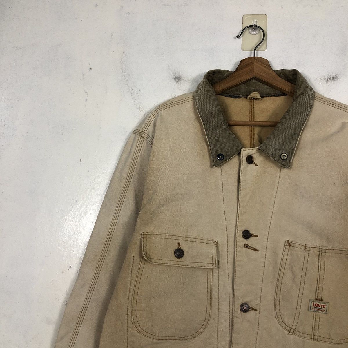 Levi's 📌Vintage Chore Jacket Duck Canvas Levi's Multi Pocket Size US M / EU 48-50 / 2 - 9 Thumbnail