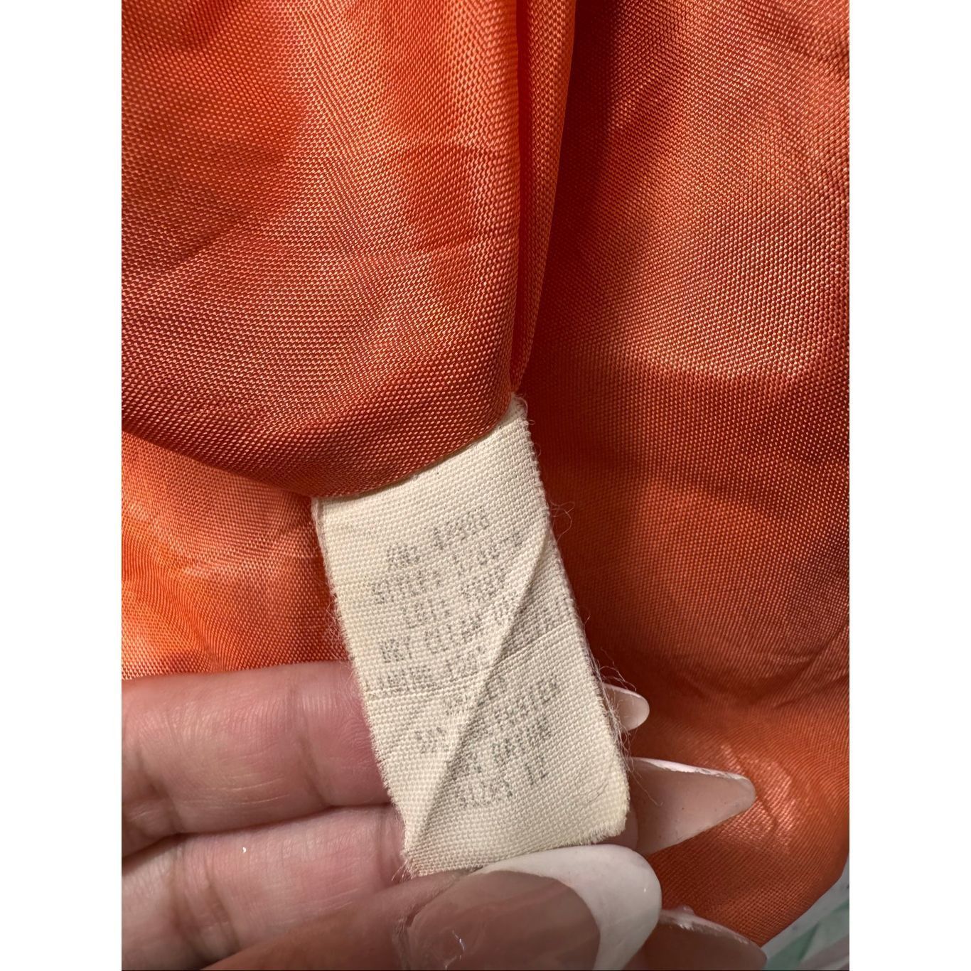 Other Vintage Lynn Greene for Richard Neal Oversized Blazer Orange Size L / US 10 / IT 46 - 8 Thumbnail