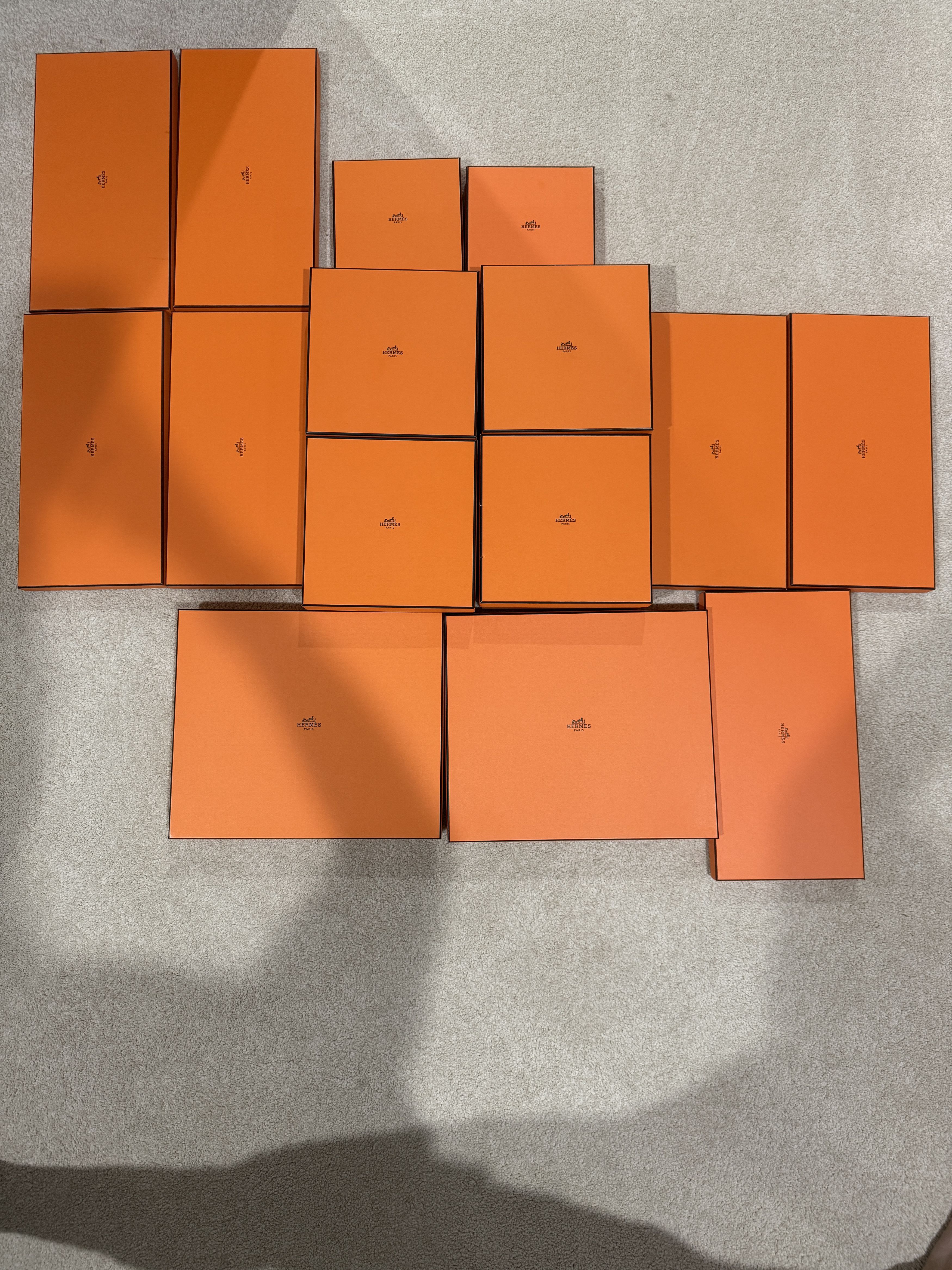 Hermes Hermes Gift Boxes - Price for 1 - Many Available Size ONE SIZE - 3 Thumbnail
