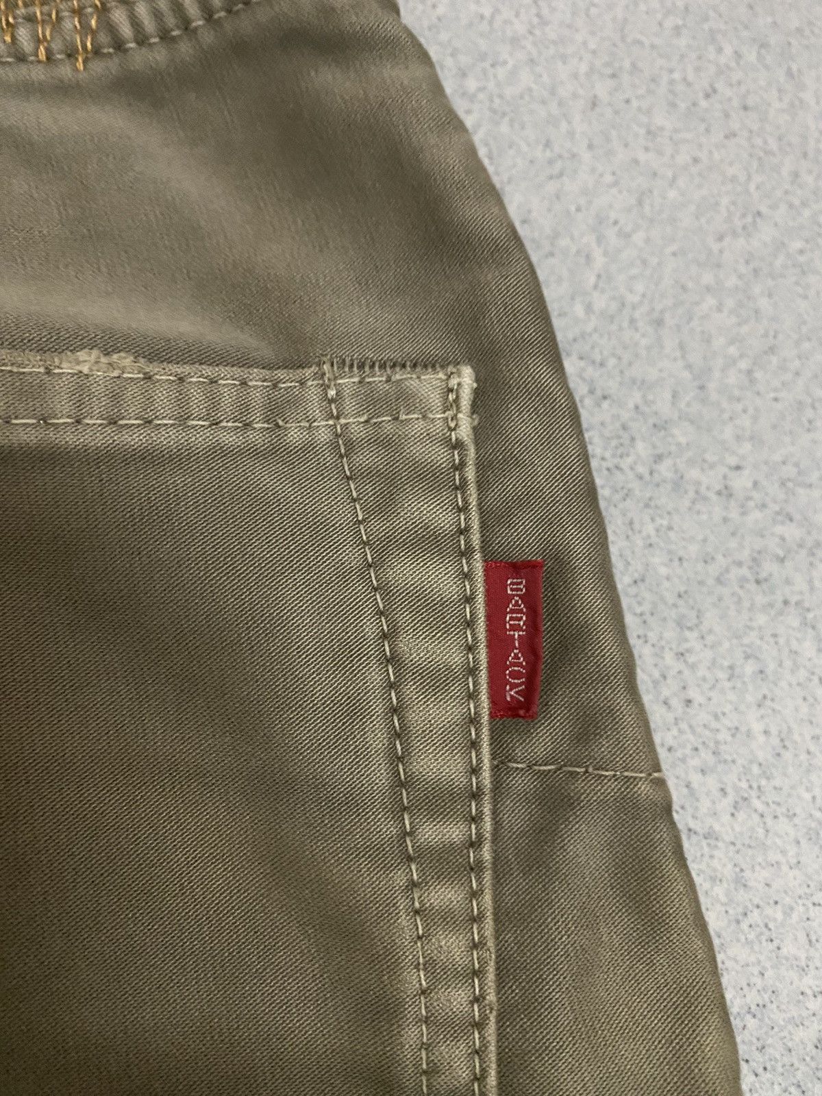 Japanese Brand × Vintage Vintage Bartack Japanese Distress Pants Size US 32 / EU 48 - 5 Thumbnail