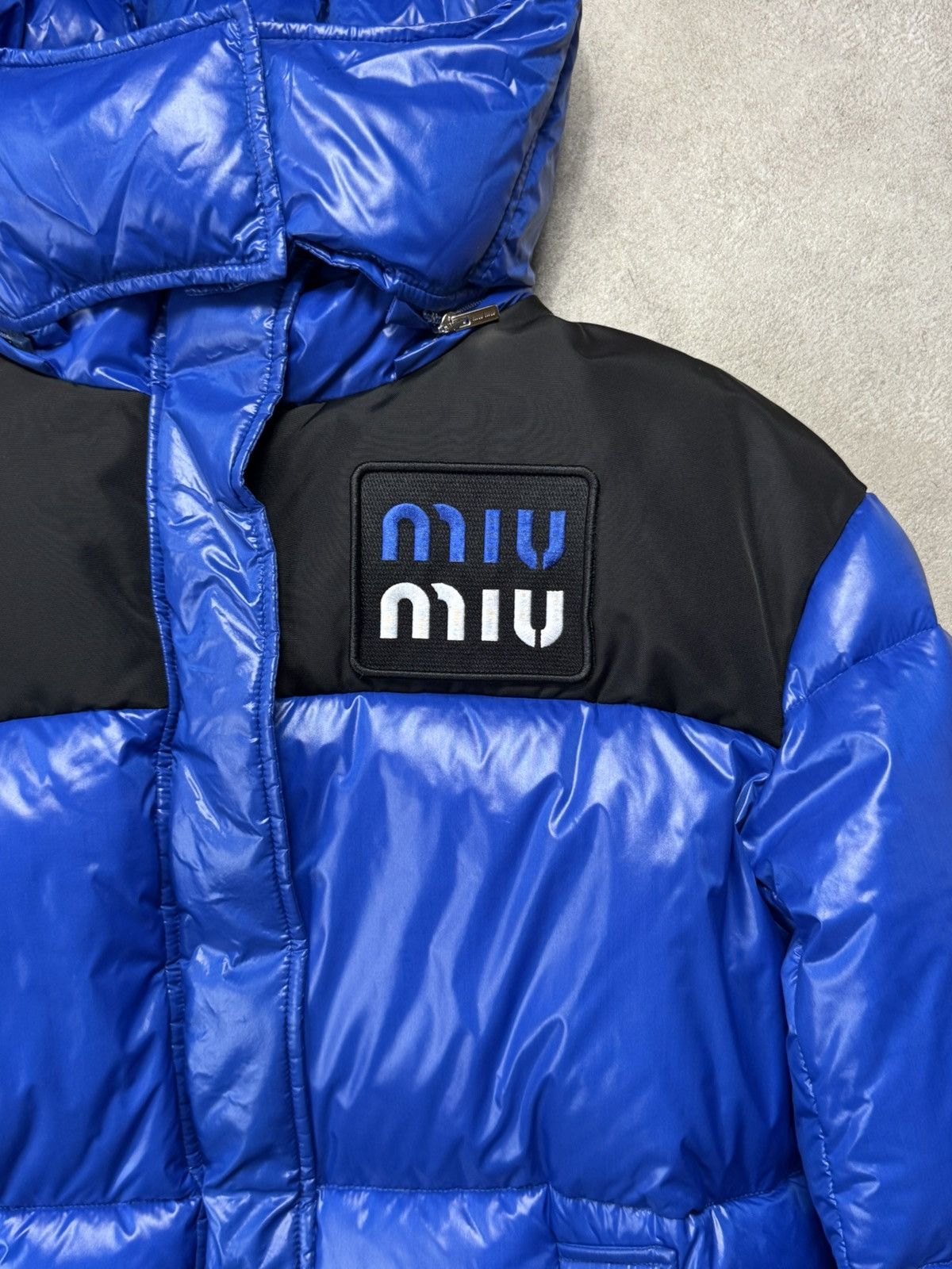Miu Miu Miu Miu Patch LOGO Puffer Jacket Size US M / EU 48-50 / 2 - 3 Thumbnail