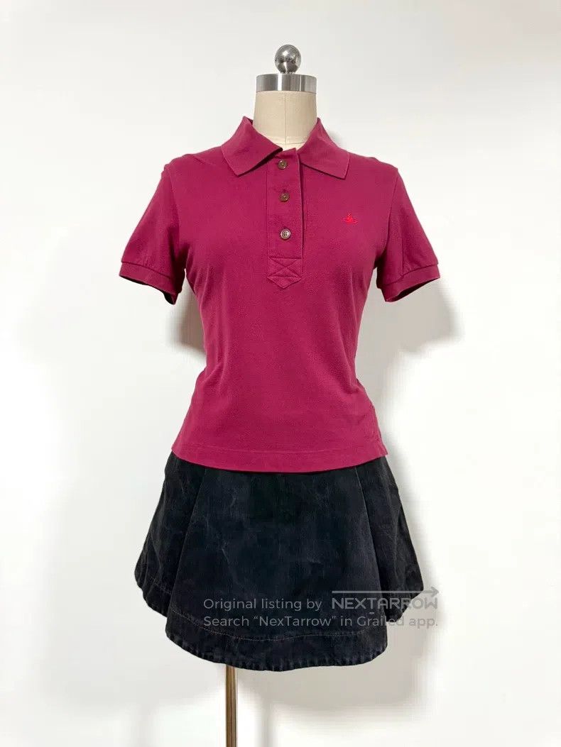 Vivienne Westwood Vivienne Westwood size 3 Carbon Black Denim Skirt Pants wit Size 23" - 2 Thumbnail