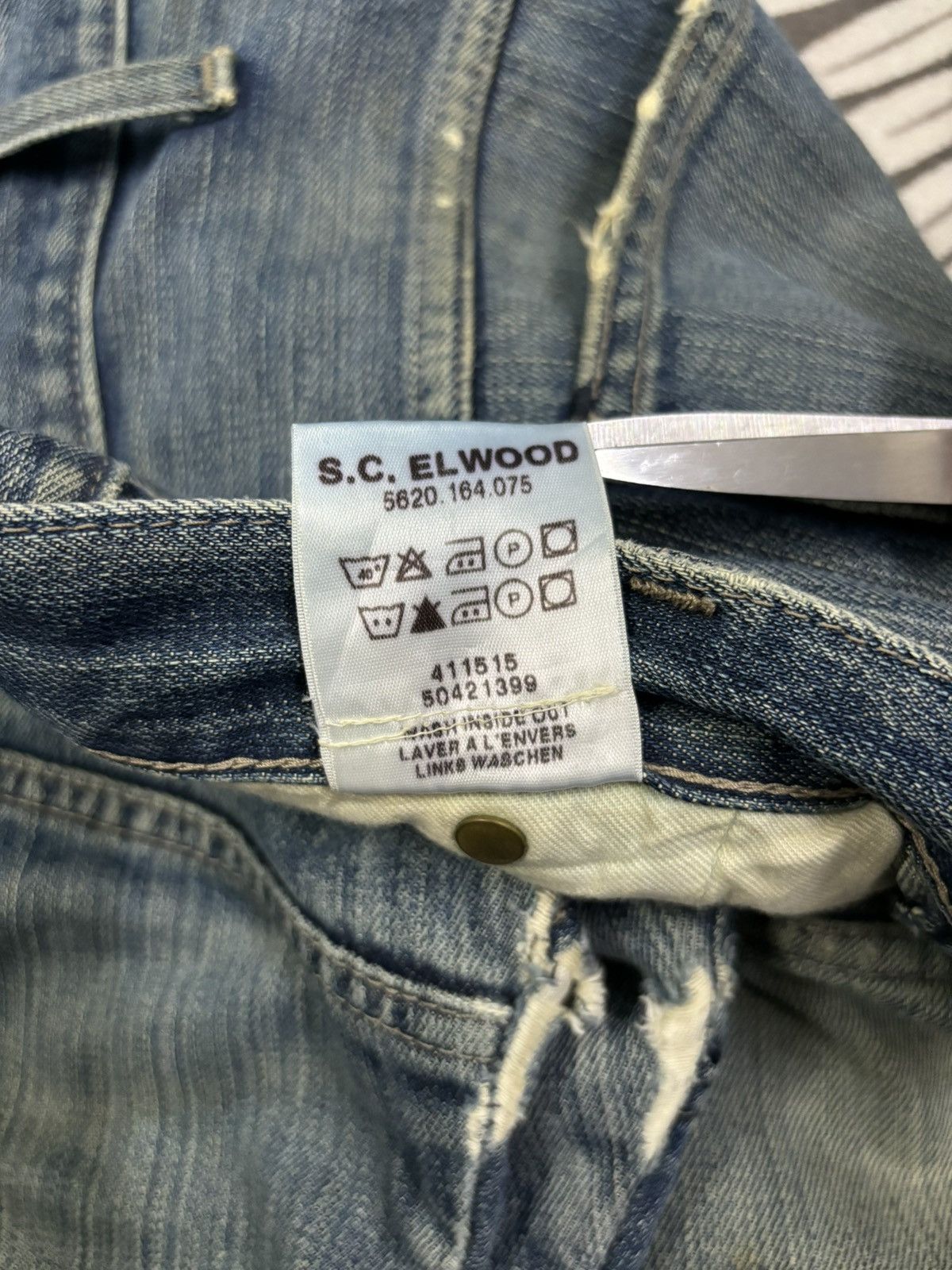 G-Star Vintage G-Star Raw Double Knee Style Mud Wash Baggy Jeans Size US 34 / EU 50 - 25 Thumbnail