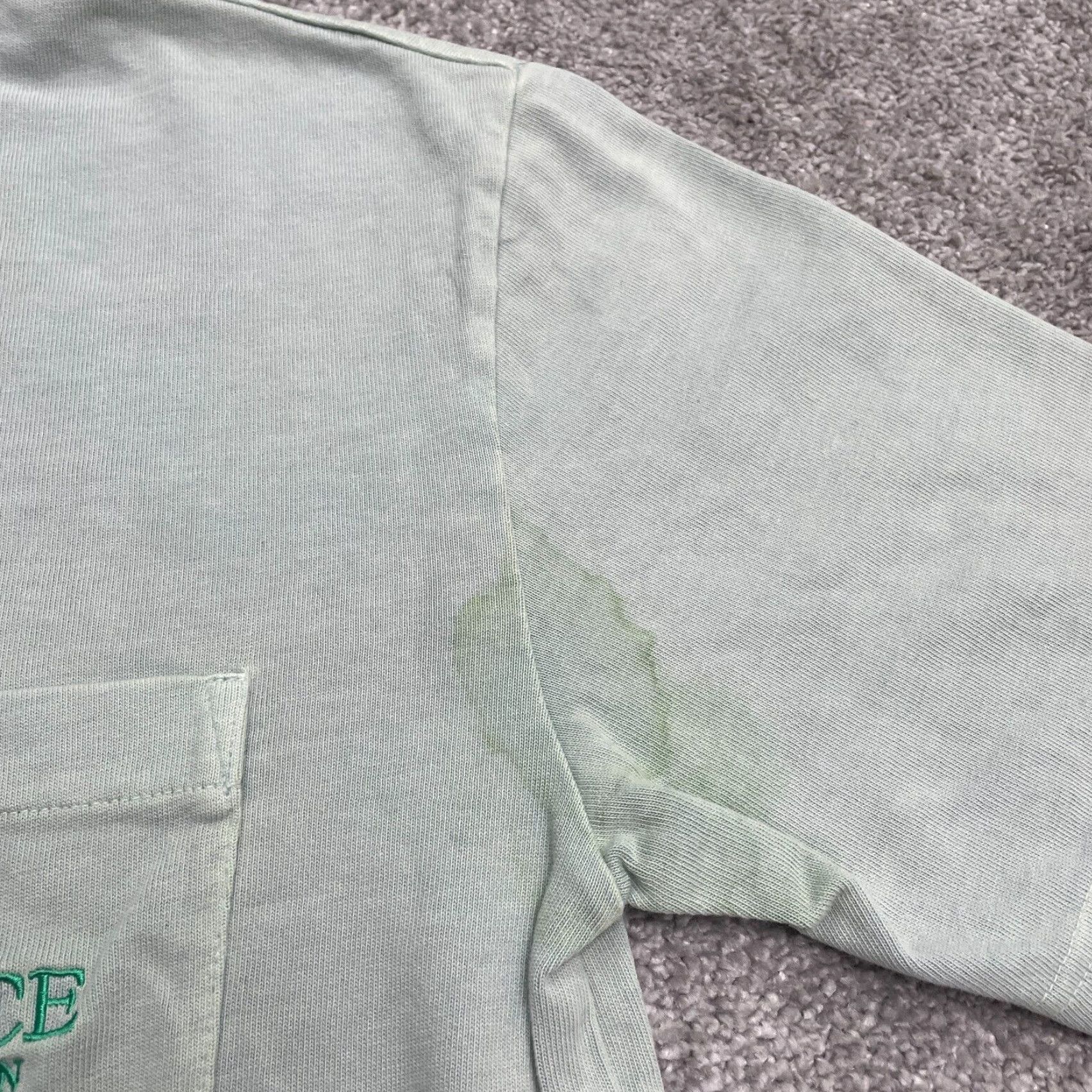 Palace Palace Skateboard Heavyweight T-Shirt Men Small Light Green Crew Neck Pocket Tee Size US S / EU 44-46 / 1 - 5 Thumbnail