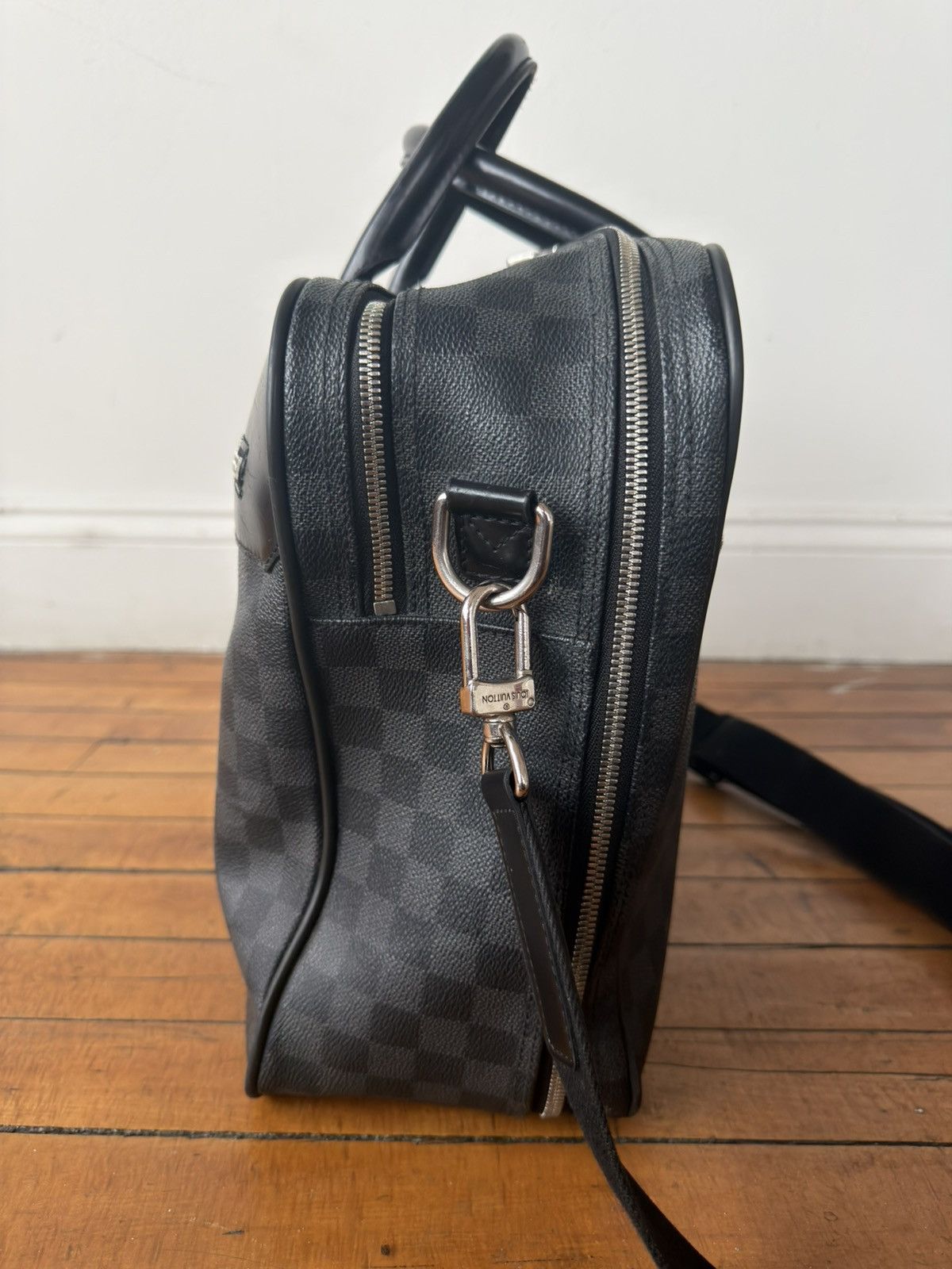 Louis Vuitton Louis Vuitton Overnight Briefcase Damier Graphite Size ONE SIZE - 2 Thumbnail