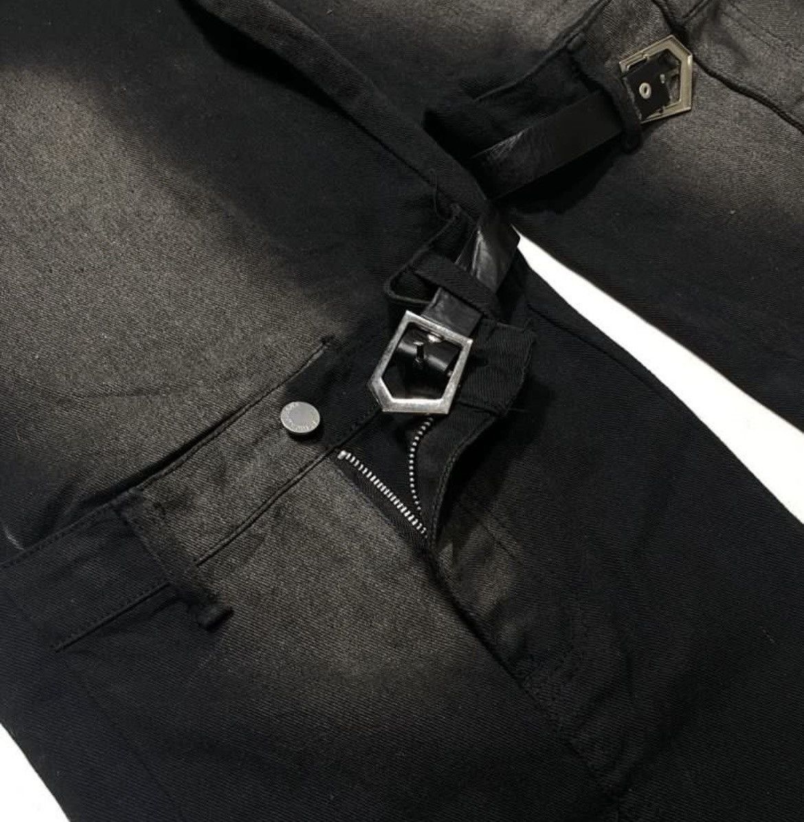If Six Was Nine × Japanese Brand Baggy Jeans Bondage Pants Size US 30 / EU 46 - 4 Thumbnail