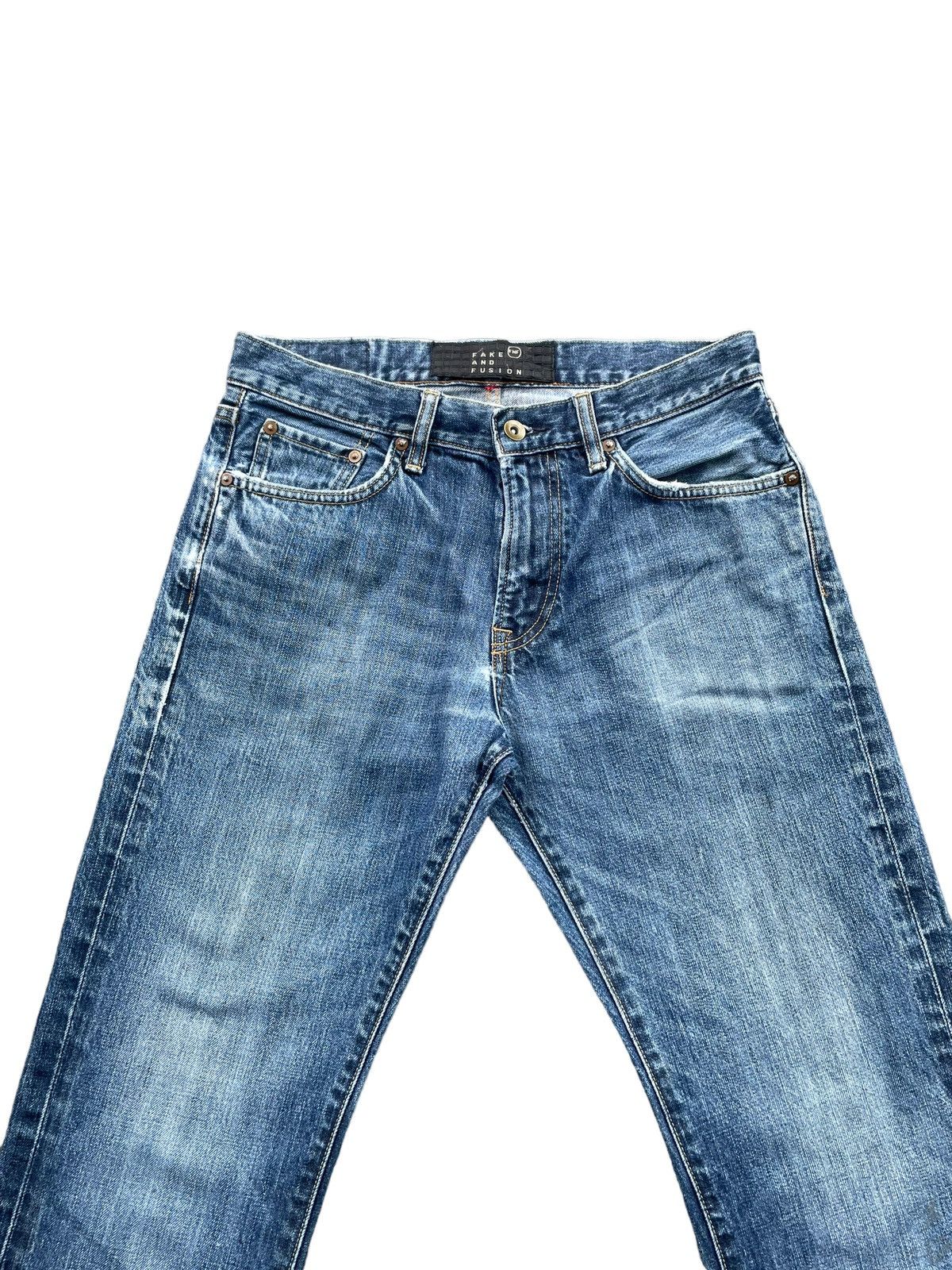 If Six Was Nine Vintage Fake And Fusion x UJ Denim Size US 31 - 5 Thumbnail