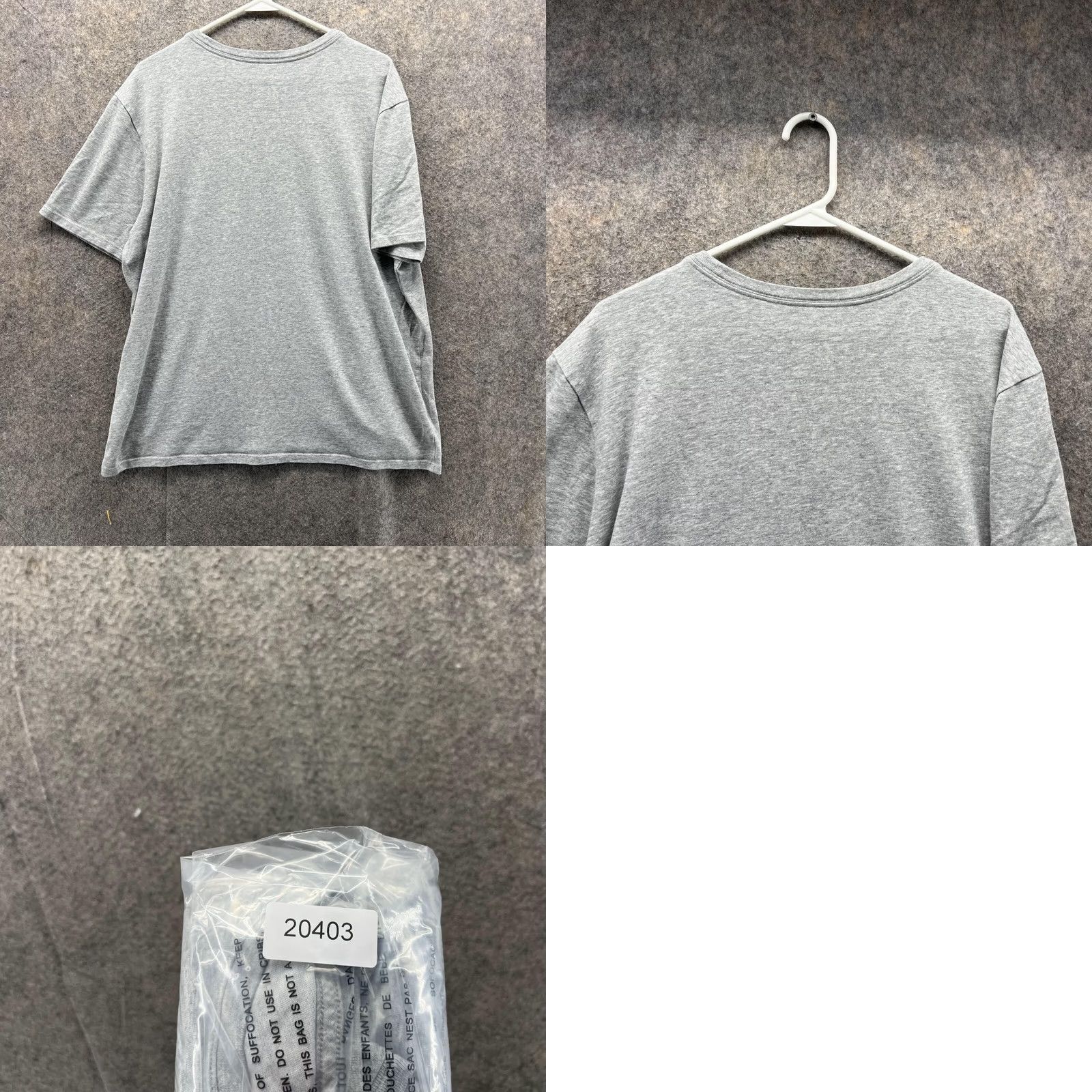 Nike Nike Shirt Men XL Heather Gray Dri-Fit Logo Short Sleeve Crew Neck Sportswear Size US XL / EU 56 / 4 - 9 Thumbnail
