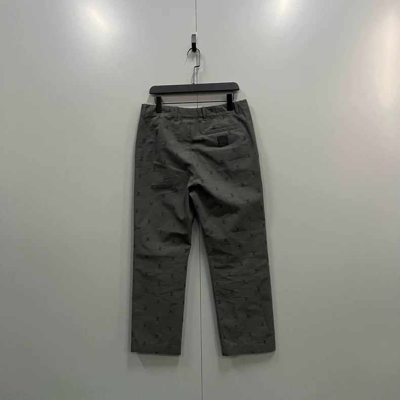 Louis Vuitton Louis Vuitton size US 48 Logo jacquard slacks pants 2501-Ne Size US 32 / EU 48 - 2 Thumbnail
