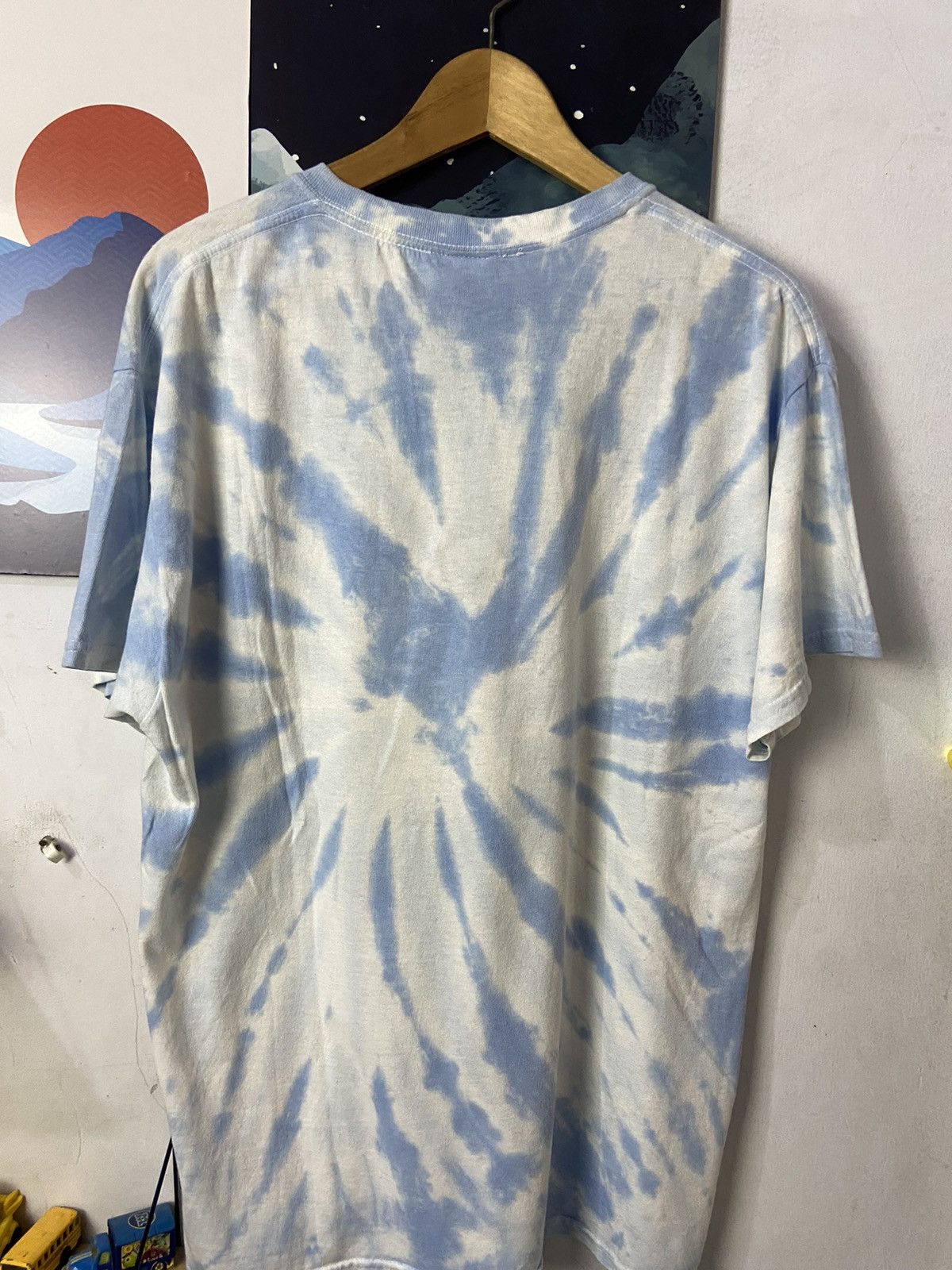 Vintage AWGE Plyboi be Carti Die Lit Tour Smile Face Tie-Die Size US XL / EU 56 / 4 - 5 Thumbnail