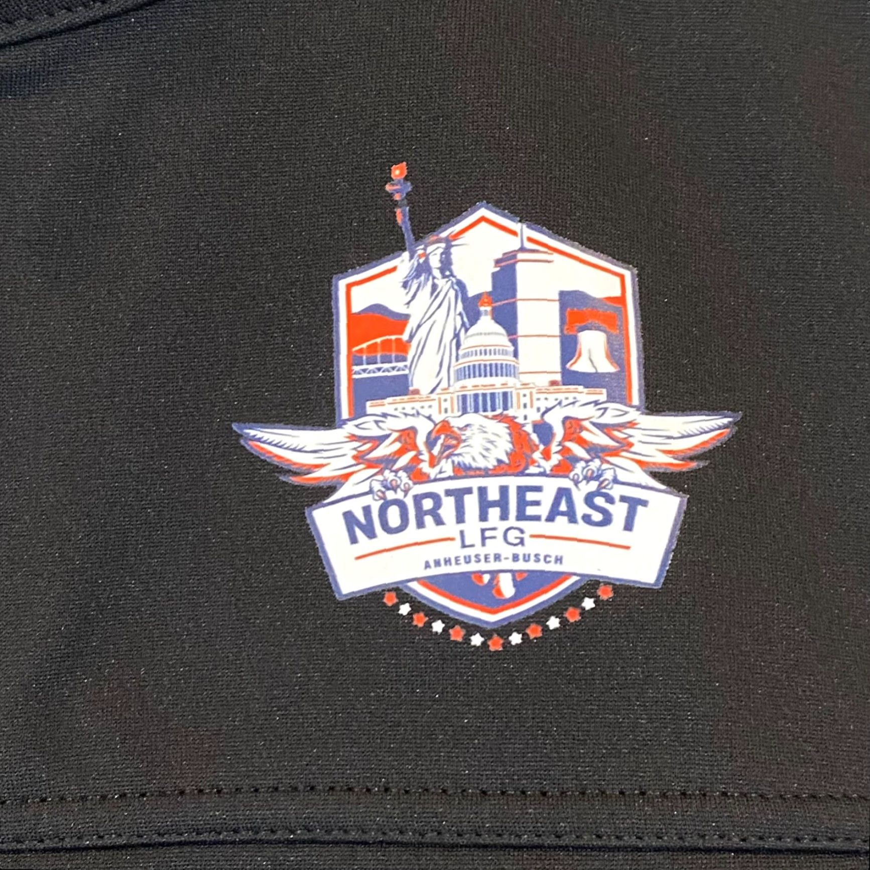 The North Face THE NORTH FACE Vest Mens Large Black Windwall Jacket Anheuser Busch Beer NEW Size US L / EU 52-54 / 3 - 3 Thumbnail