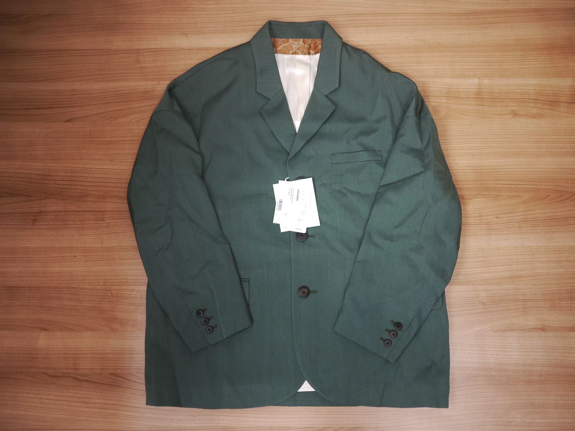 Visvim visvim hammons jacket in green color Size US S / EU 44-46 / 1 - 1 Thumbnail