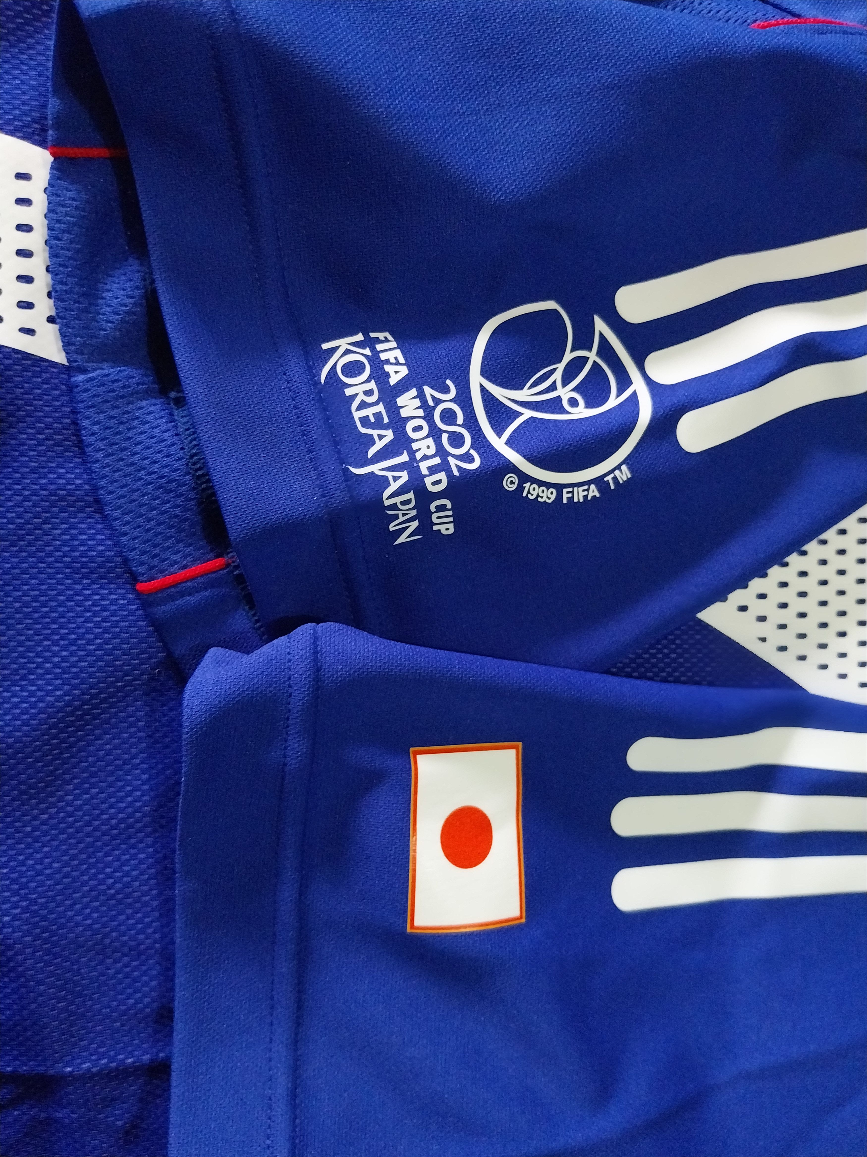 Adidas Japan world cup 2002 nakata jersey football Size US M / EU 48-50 / 2 - 11 Thumbnail