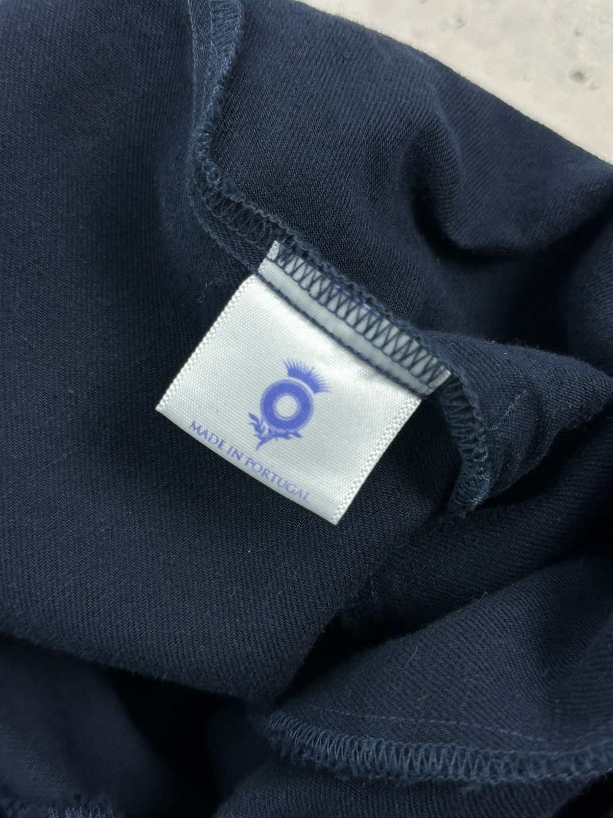 Designer × Vintage Vintage Brora Linen-Cotton Blue Casual Pants Size 28" / US 6 / IT 42 - 10 Thumbnail