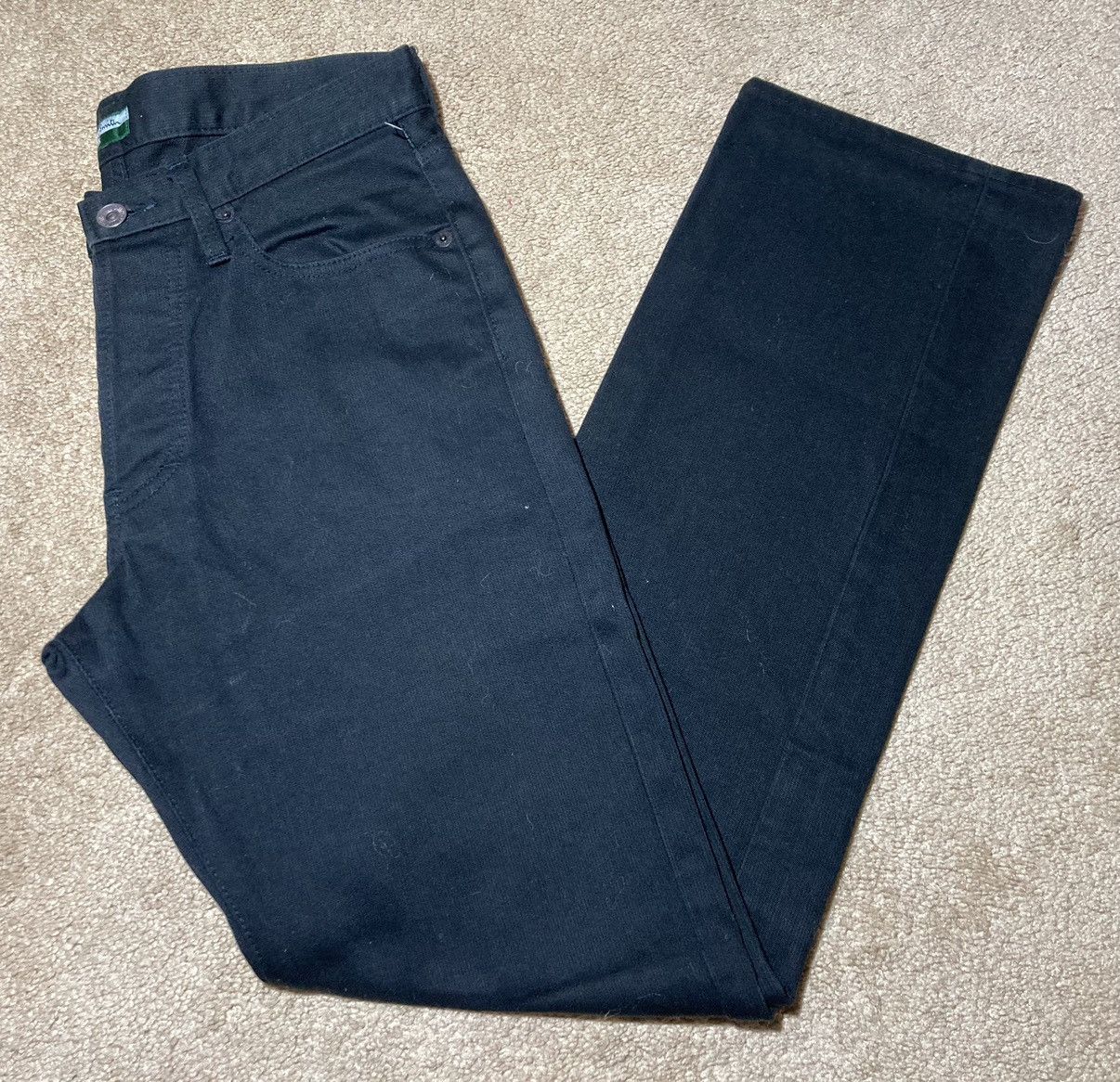 Paul Smith 90s Paul Smith Jeans Black Denim 30 Japanese Denim 1998 PS Size US 30 / EU 46 - 1 Thumbnail