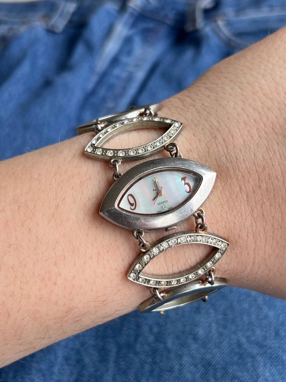 Japanese Brand × Vintage Vintage Japanese style futuristic Link ⛓ Metal Watch Size ONE SIZE - 3 Thumbnail