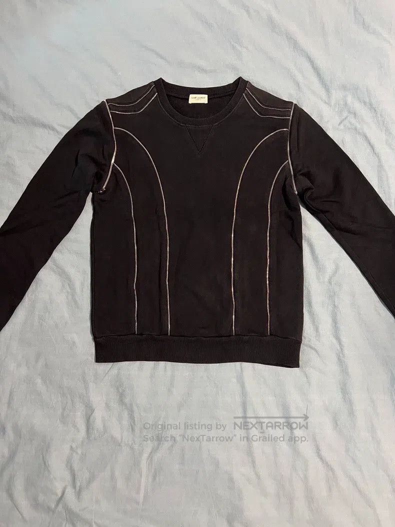 Saint Laurent Paris Saint Laurent Paris Sweatshirt Size US S / EU 44-46 / 1 - 1 Thumbnail