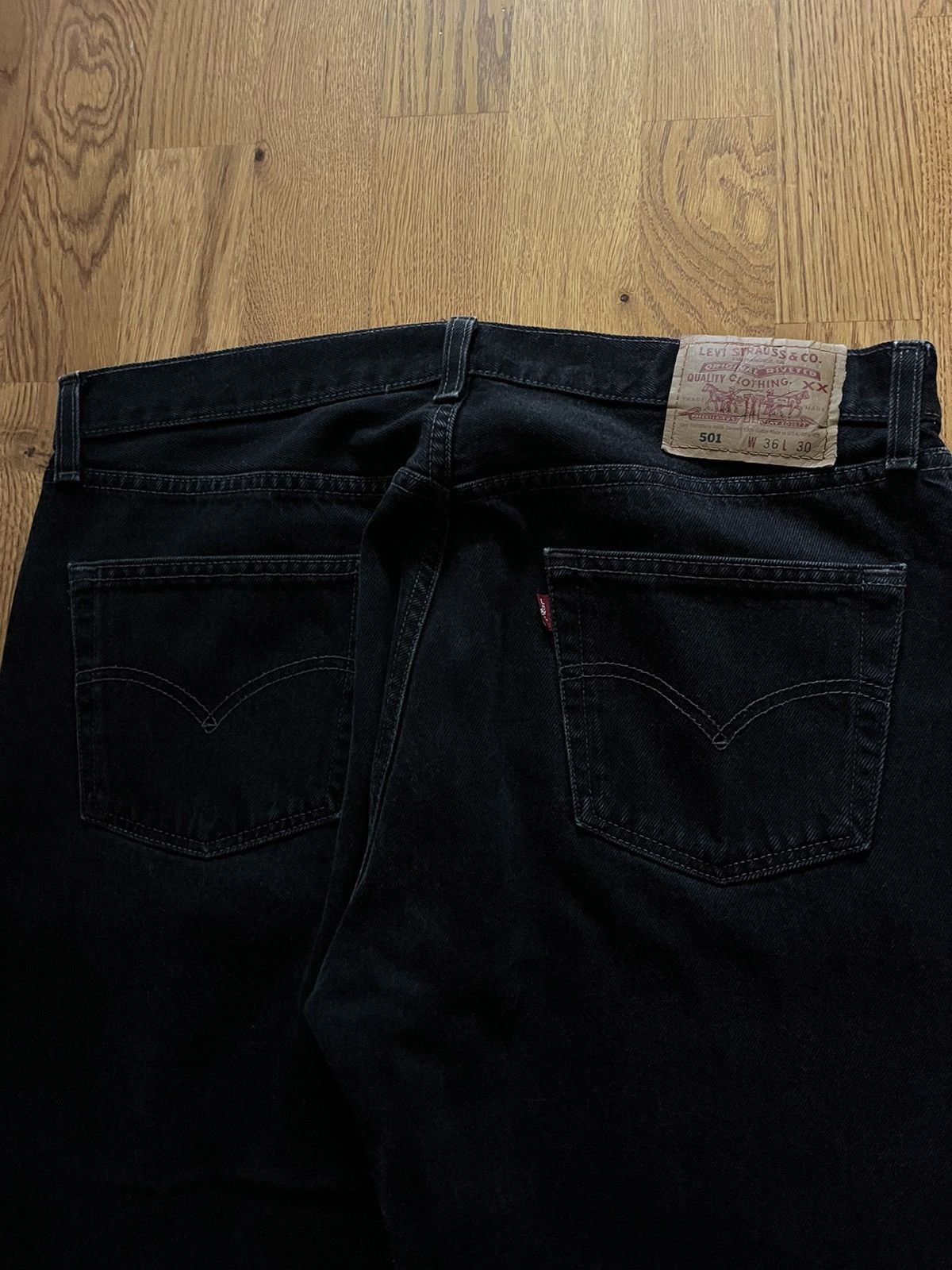 Levi's × Vintage Levis 501, 36x30 black Size US 36 / EU 52 - 3 Thumbnail