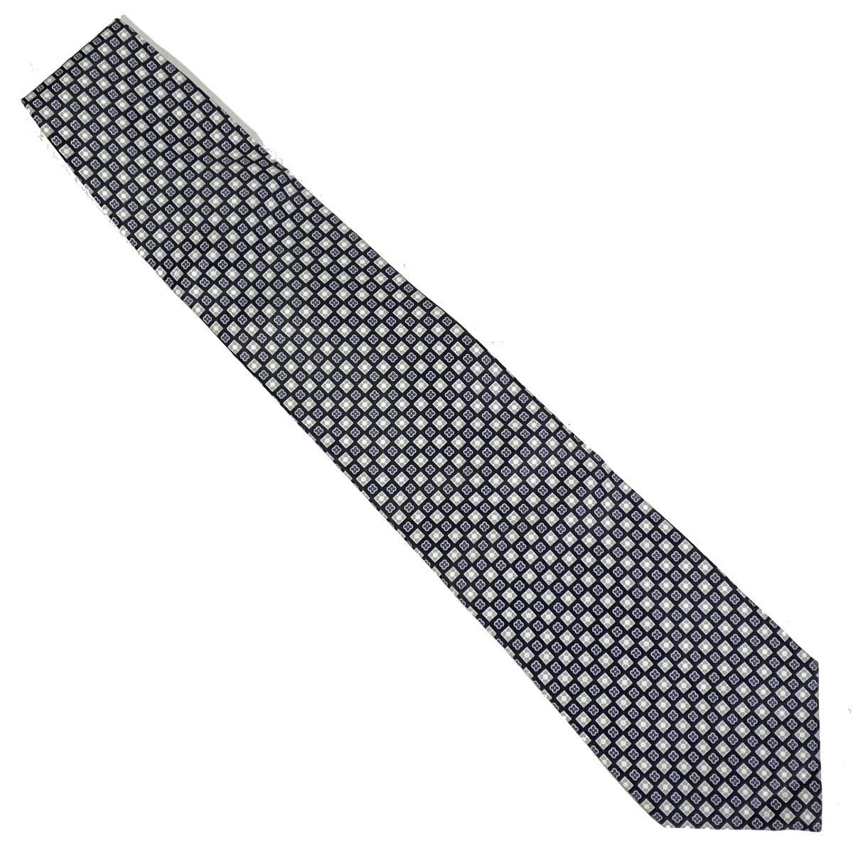 Hugo Boss Cravate Carreaux Graphique Vintage Hugo Boss (Soie) Size ONE SIZE - 2 Thumbnail