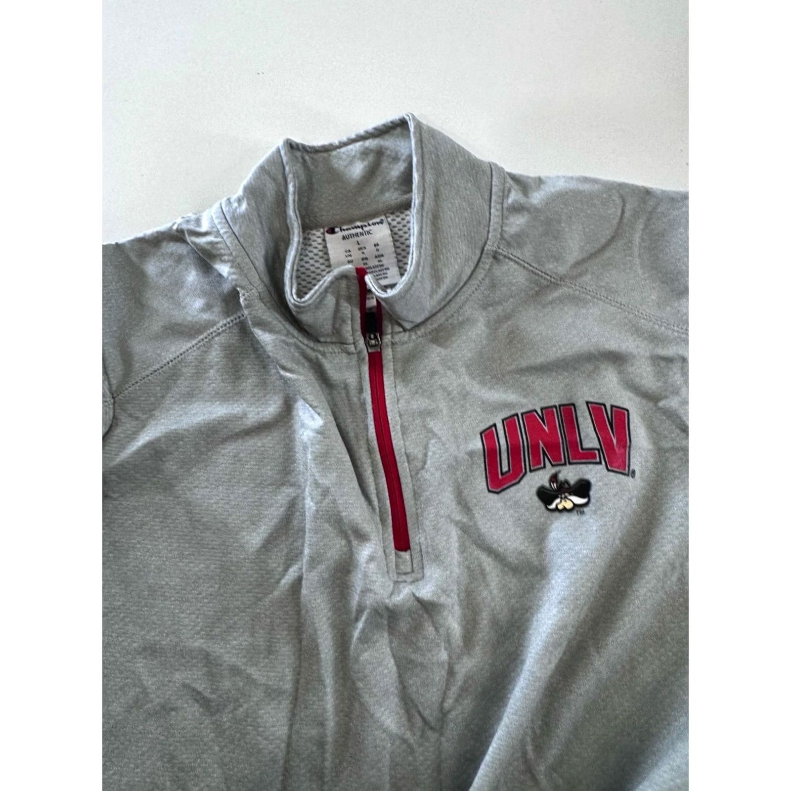 Champion Champion UNLV Rebels Zip SWEATER Large L Men’s Shirt Size US L / EU 52-54 / 3 - 5 Thumbnail