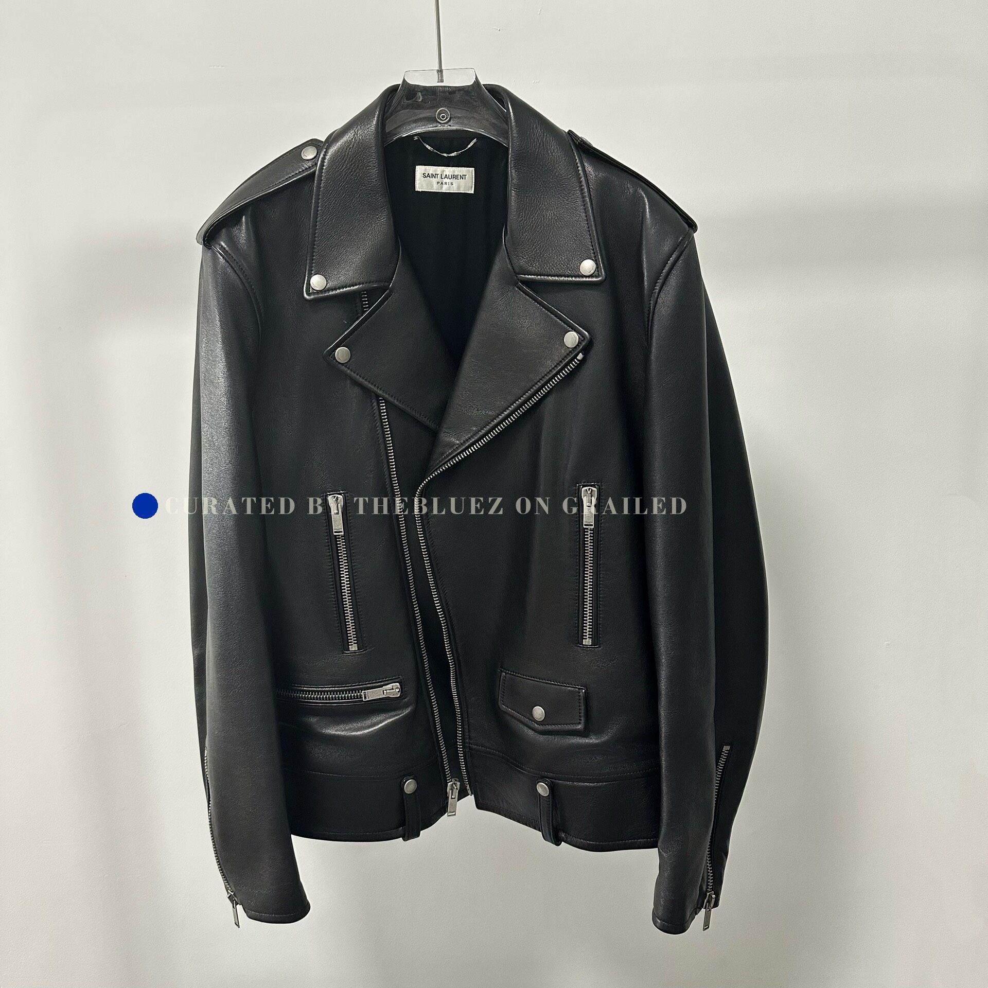 Saint Laurent Paris Saint Laurent L01 Leather Jacket Size US XL / EU 56 / 4 - 1 Thumbnail