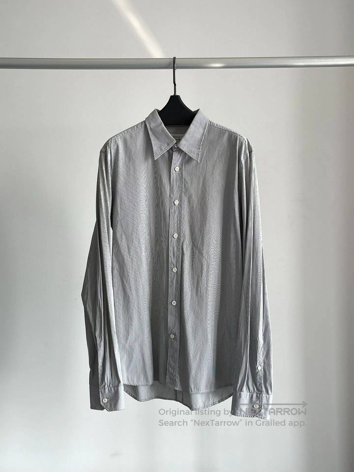 Maison Margiela Maison Martin Margiela Striped Shirt IV Size. Size US L / EU 52-54 / 3 - 1 Thumbnail