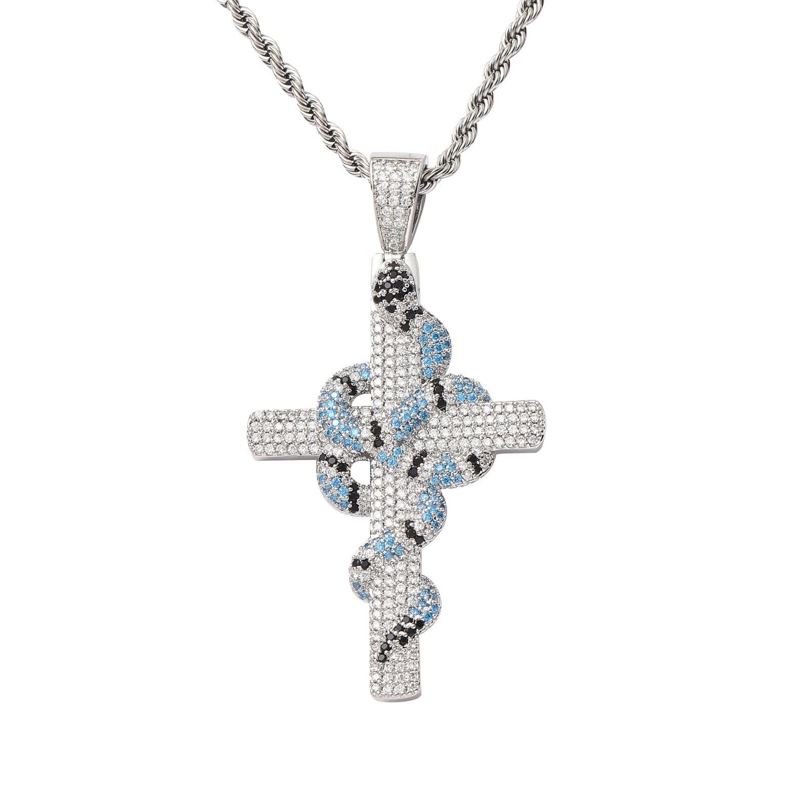 Other Snake Cross New Trend STEAL! Y2K Chains Necklace Chain Size ONE SIZE - 2 Thumbnail