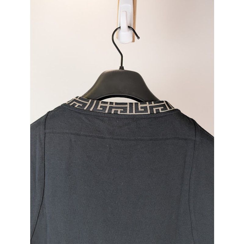 Balmain o1rshd1 Crewneck Sweatshirt in Black Size US M / EU 48-50 / 2 - 15 Thumbnail
