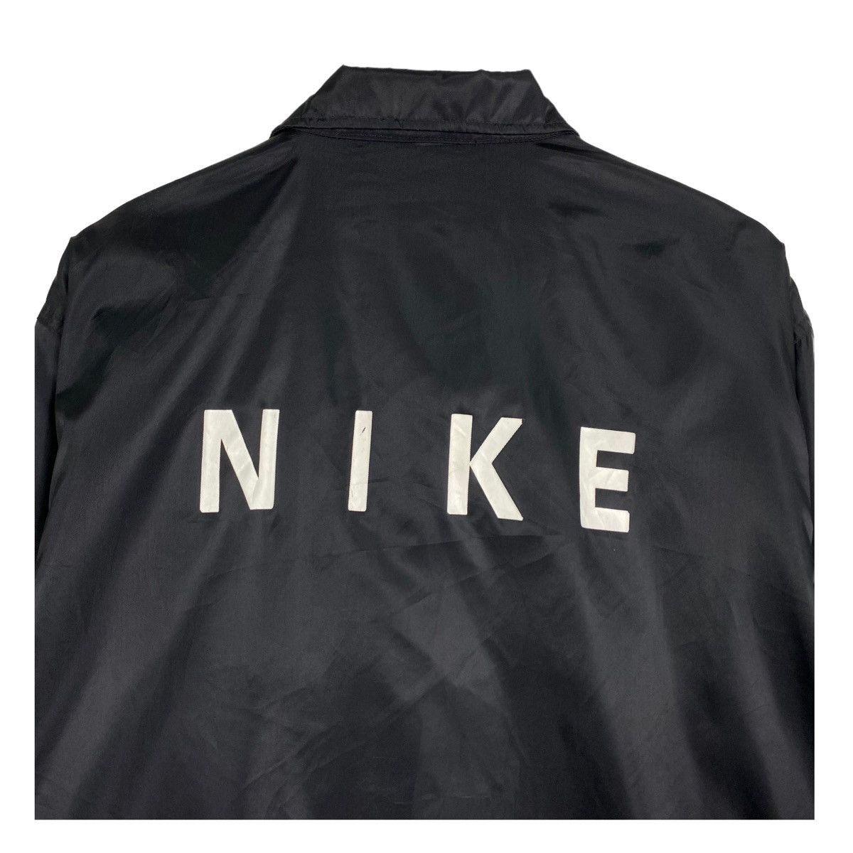 Nike × Vintage 💥90s NIKE COACH NYLON WINDBREAKER JACKET Size US XL / EU 56 / 4 - 9 Thumbnail