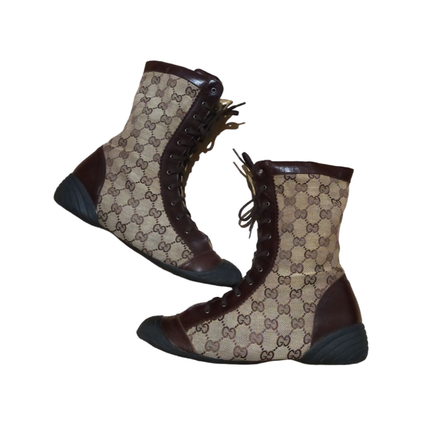 Custommade Brown boots, style gucci Size US 9 / IT 39 - 3 Thumbnail