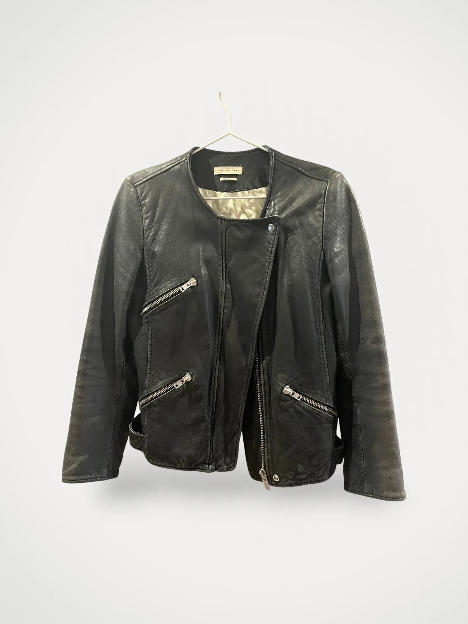 Isabel Marant Isabel Marant Etoile Leather Jacket Size S / US 4 / IT 40 - 1 Thumbnail