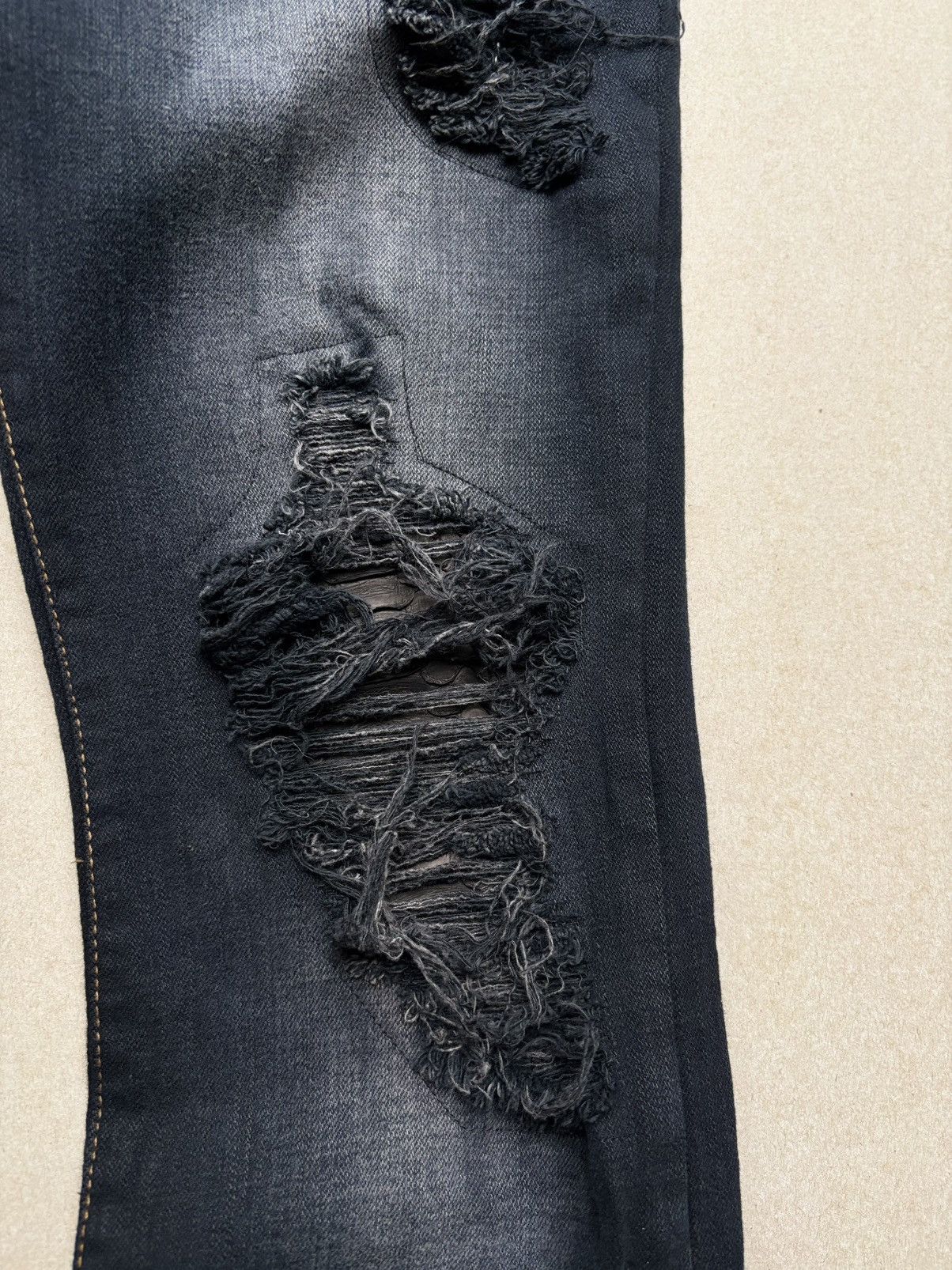 Japanese Brand TVS lace-up flare jeans Size US 29 - 2 Thumbnail