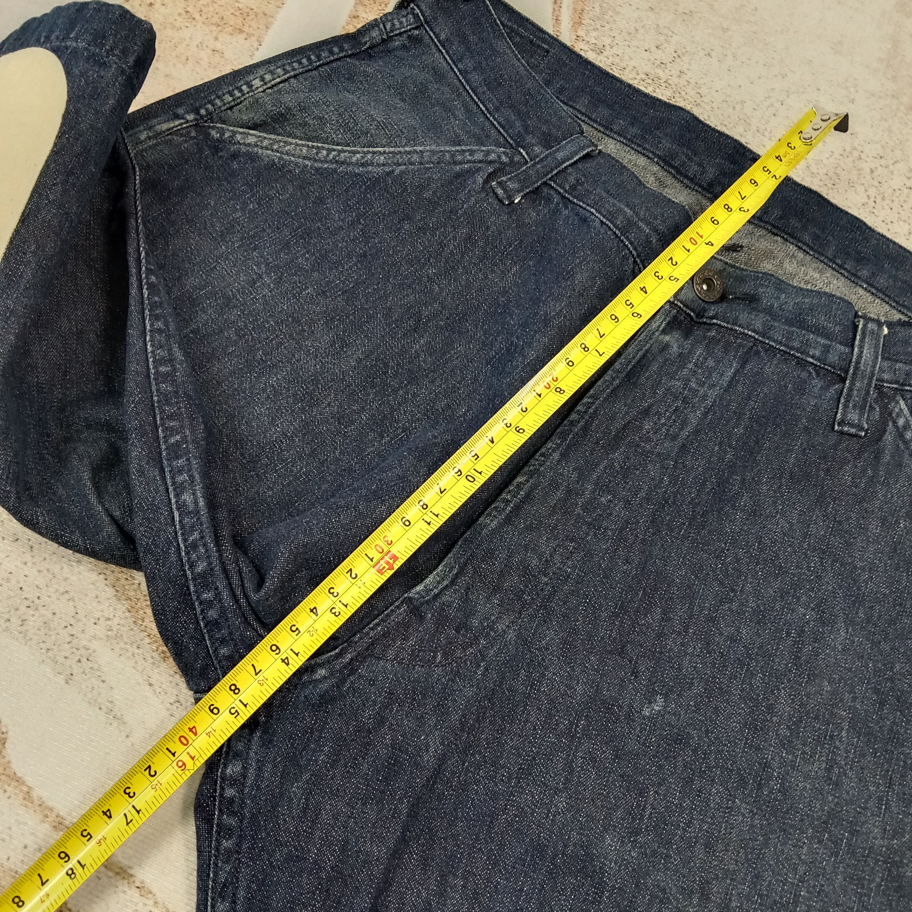 Evisu Evisu Yamane Japanese Daicock Short Denim Jeans C265N16 Size US 33 - 7 Thumbnail