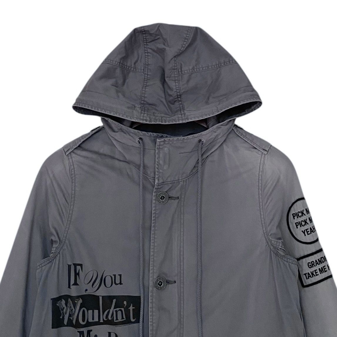 Hysteric Glamour × Japanese Brand × Vintage Vintage Japanese Brand Hysteric Glamour Hoodie Parka 2000s Size US L / EU 52-54 / 3 - 7 Thumbnail