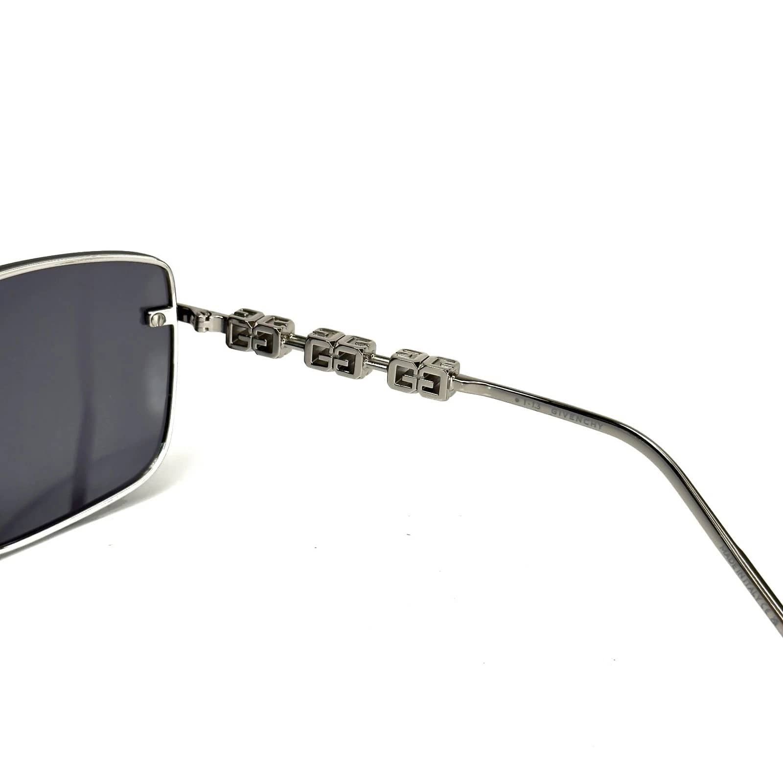 Givenchy GIVENCHY GV40052U GV 40052 4GEM Silver Square Sunglasses 16A Size ONE SIZE - 5 Thumbnail