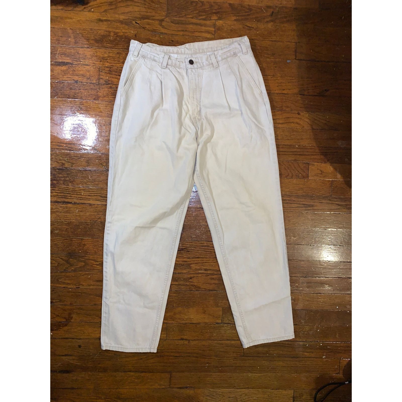 Levi's × Vintage Vtg Levi’s 530 USA 32x28.5 White Denim Jeans 90s High Rise Size US 32 / EU 48 - 1 Thumbnail