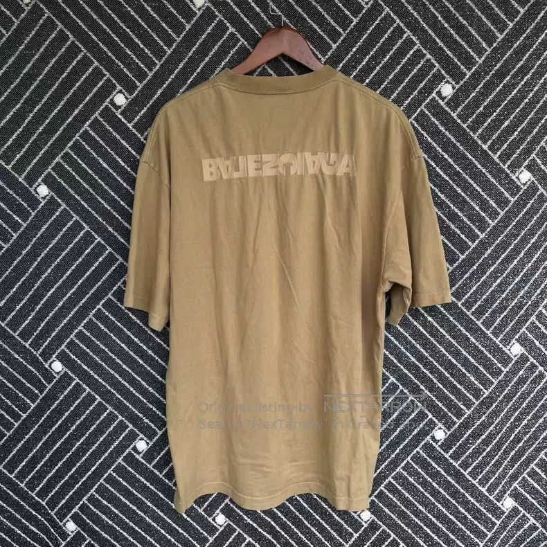 Balenciaga Balenciaga Embroidered reversed letter logo short-sleeve Size US M / EU 48-50 / 2 - 2 Thumbnail
