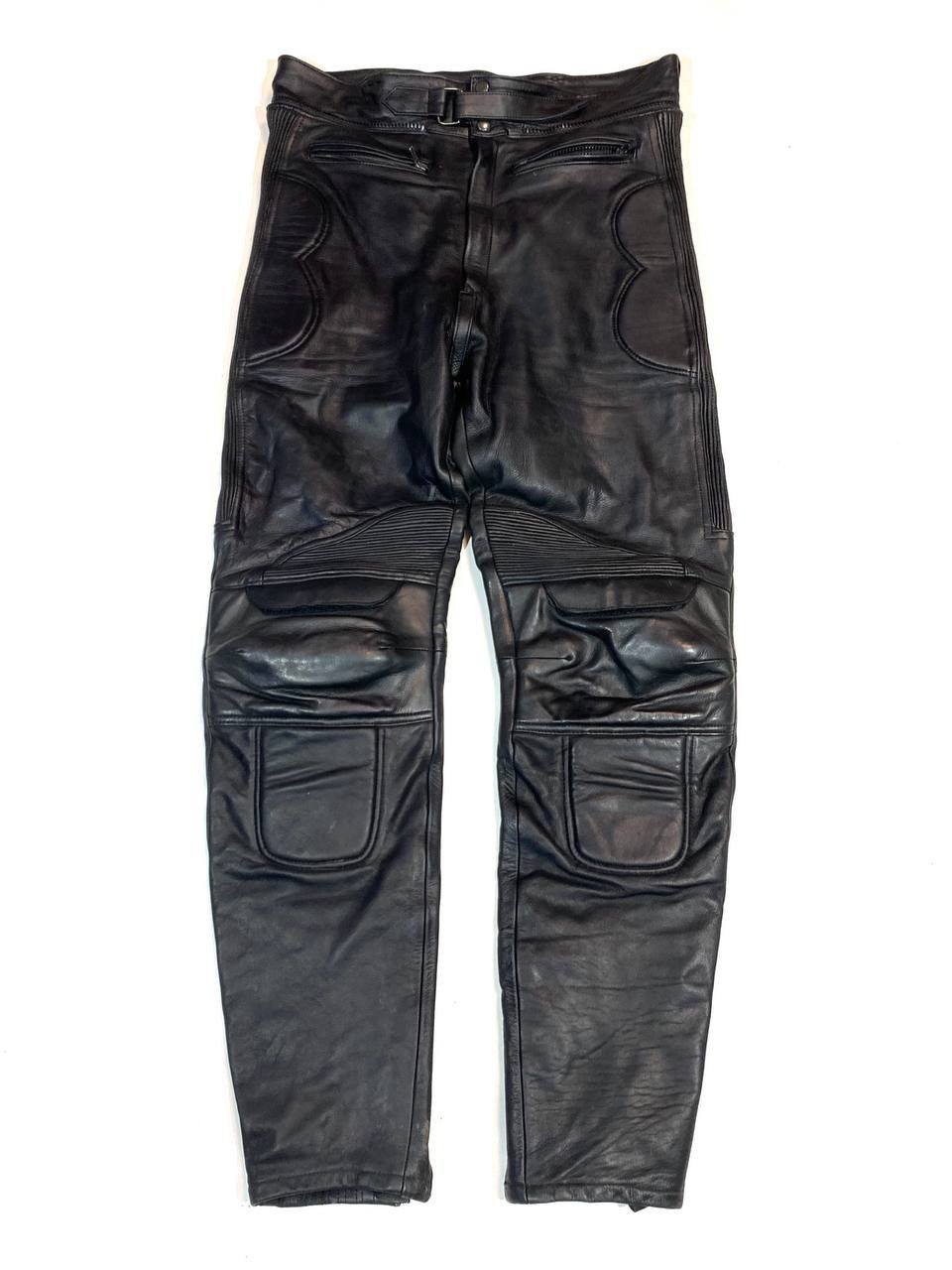 Leather Leder Vintage Rare Racing Moto Leather Pants Size US 36 / EU 52 - 1 Thumbnail