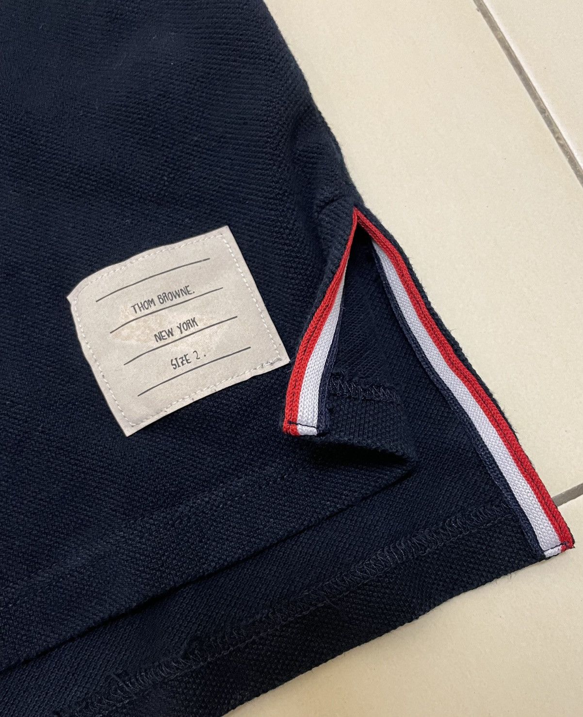 Thom Browne Thom Browne Hector Arrow Polo Shirt Size US M / EU 48-50 / 2 - 4 Thumbnail