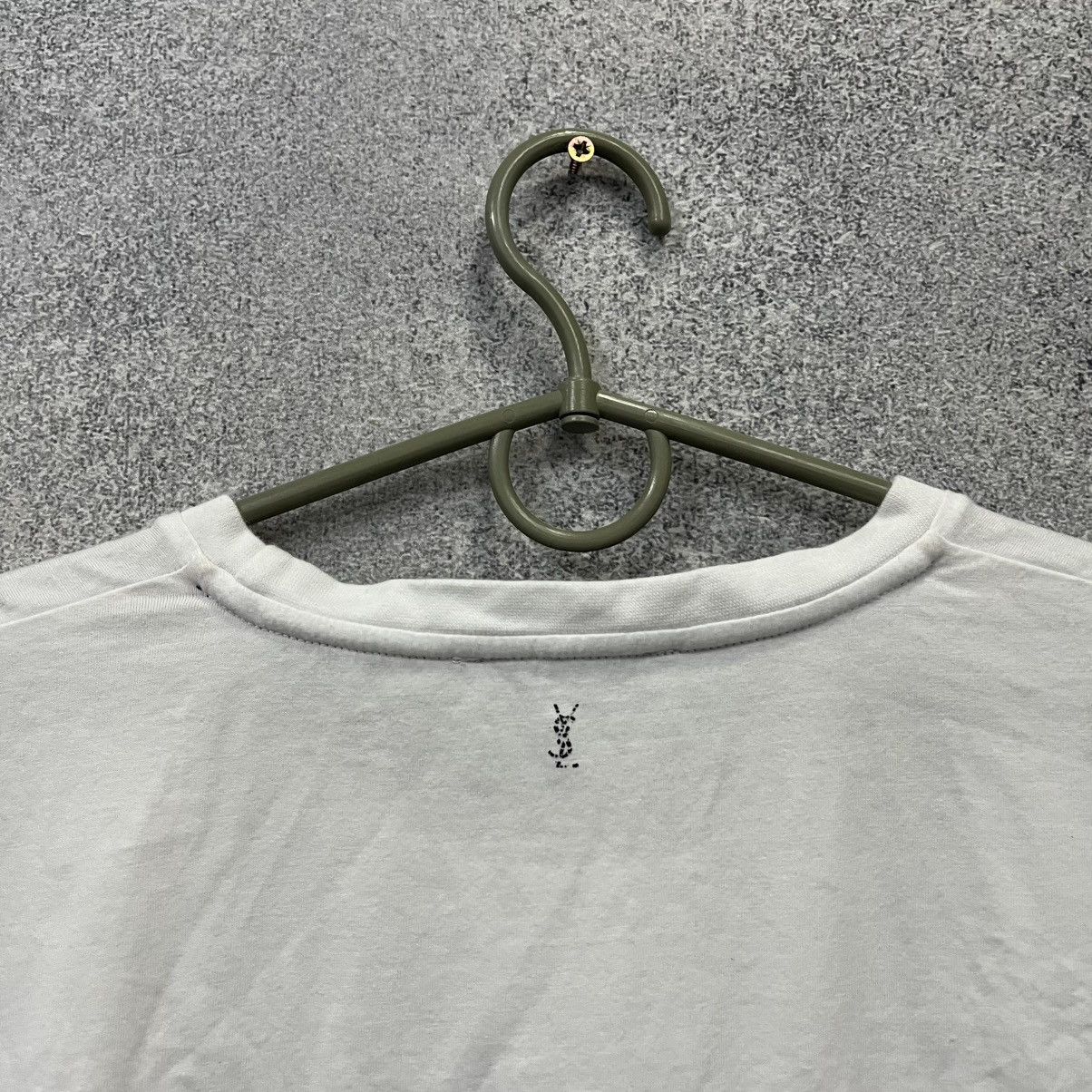 Yves Saint Laurent Vintage YSL Yves Saint Lauren T-Shirt Big Logo White Size US XL / EU 56 / 4 - 10 Thumbnail