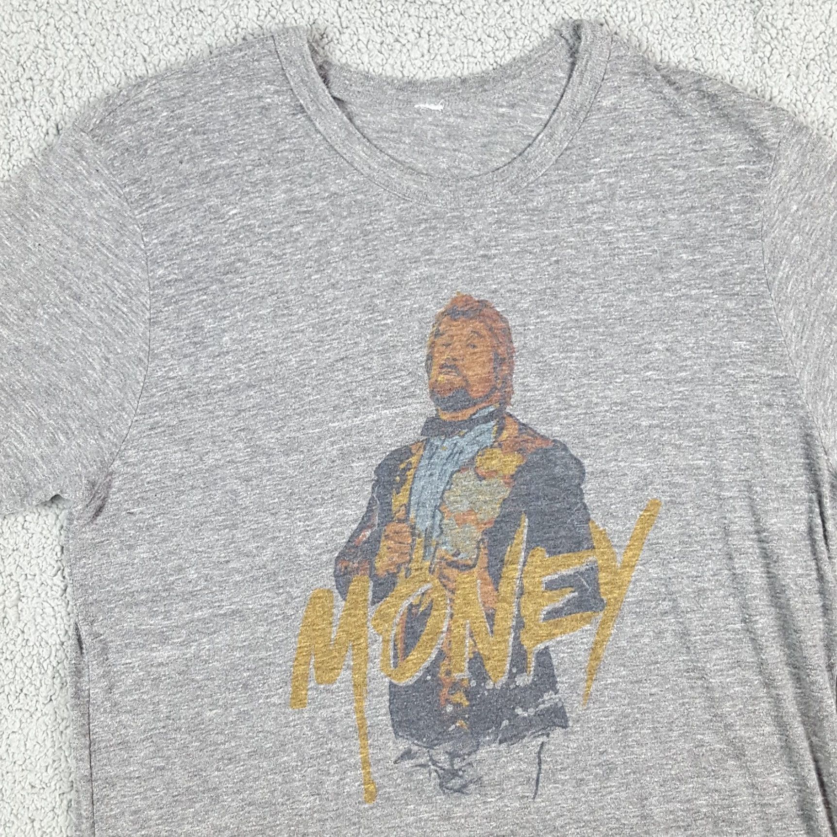 Etro Vintage WWE Wrestling T-Shirt Men Small Gray Retro 90s Y2K Ted DiBiase Logo Graphic Size US S / EU 44-46 / 1 - 2 Thumbnail