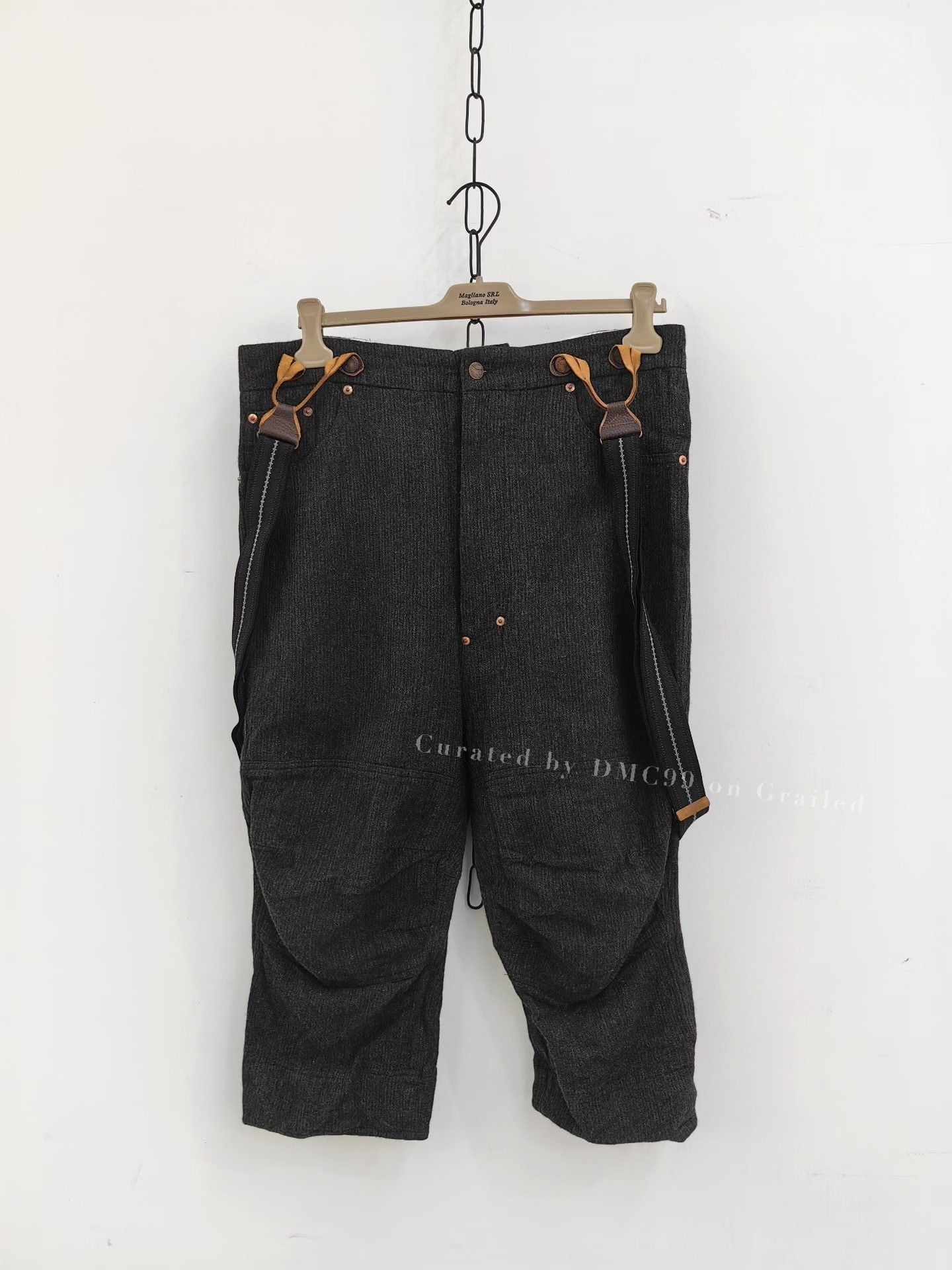 Paul Harnden Shoemakers PAUL HARNDEN LANCASHIRE TROUSERS BELT WOOL