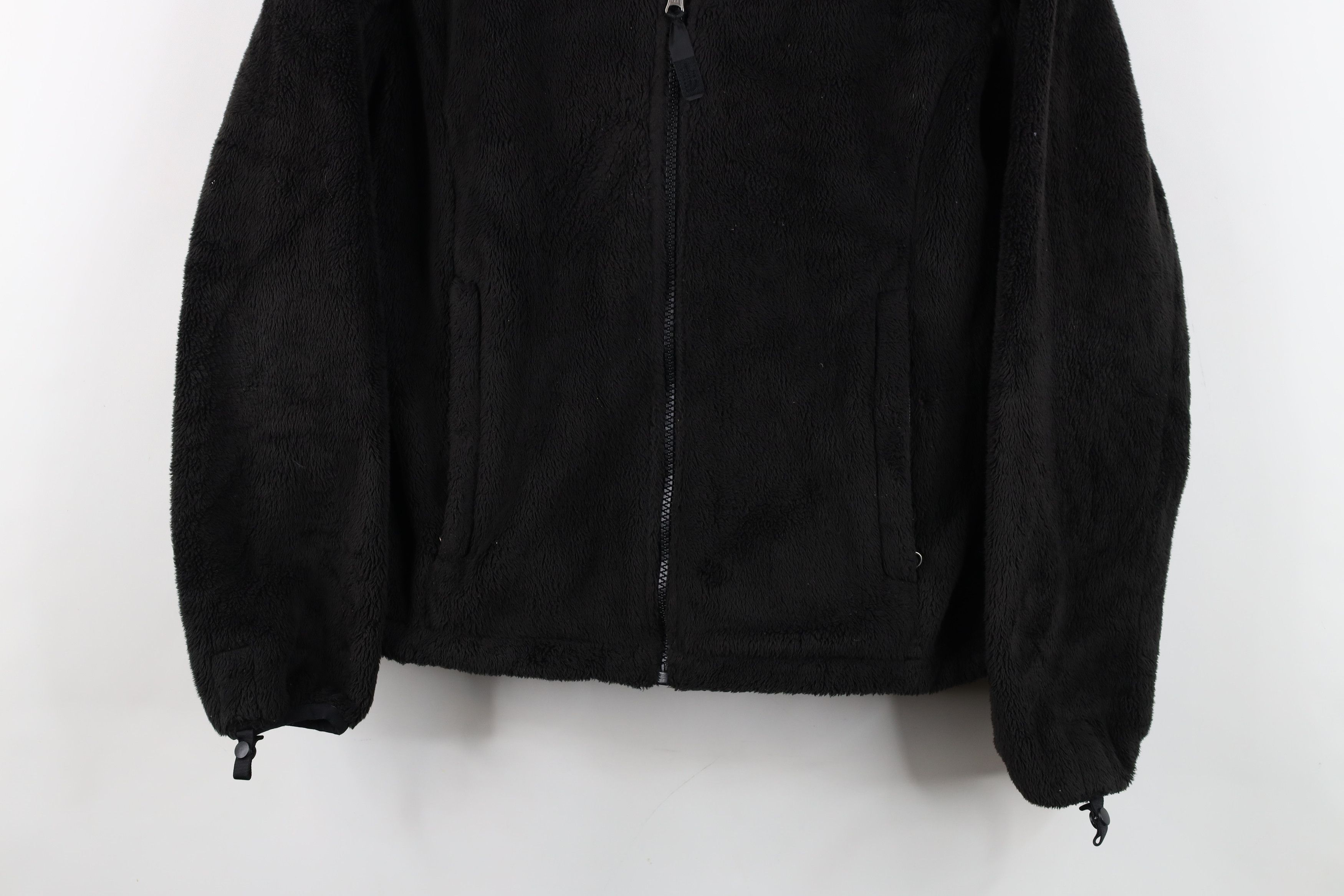 The North Face The North Face Spell Out Deep Pile Fleece Shag Jacket Black Size M / US 6-8 / IT 42-44 - 3 Thumbnail
