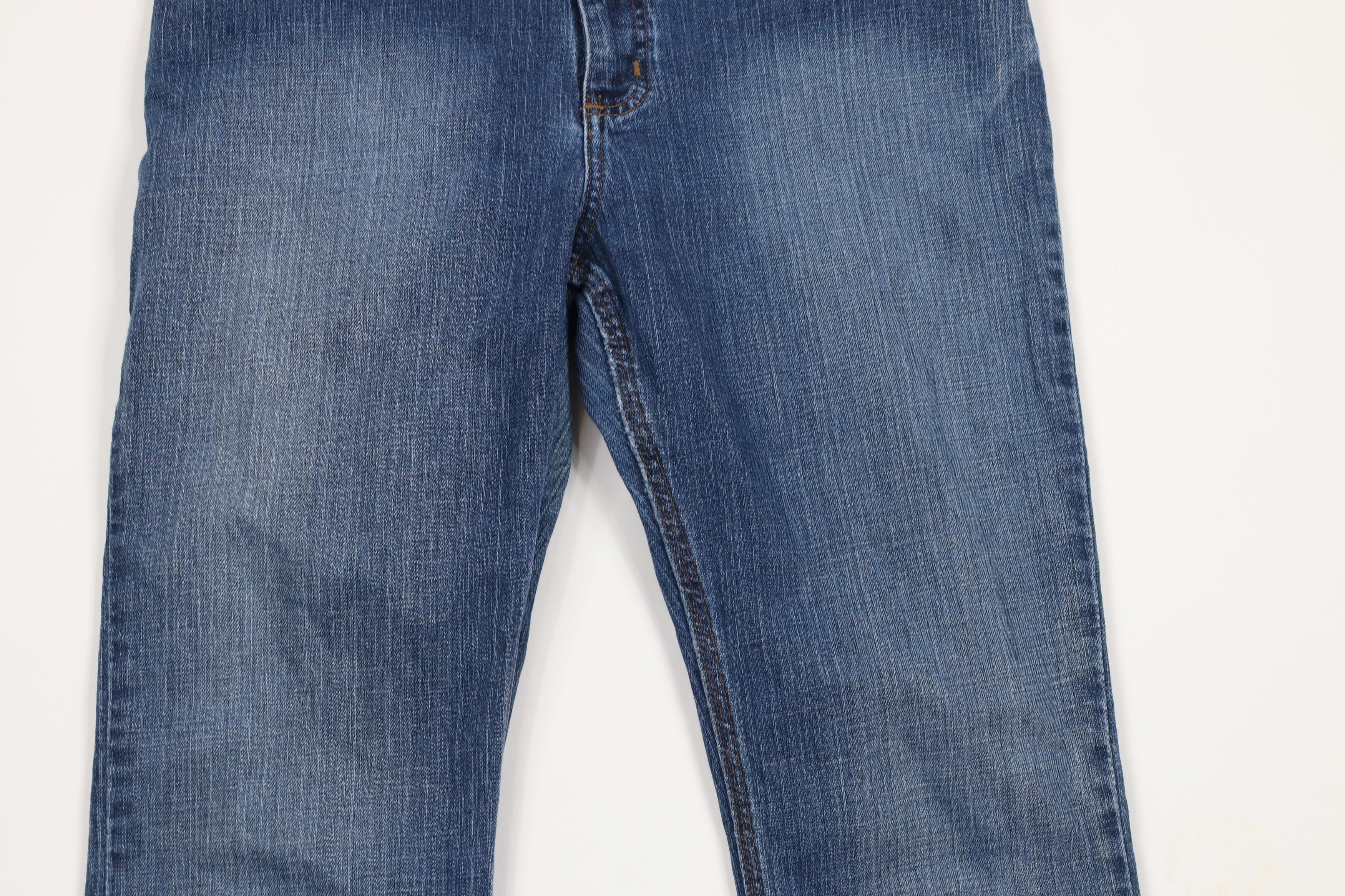 Carhartt × Vintage Vintage Carhartt Out Flared Wide Leg Stretch Denim Jeans Size 30" / US 8 / IT 44 - 3 Thumbnail