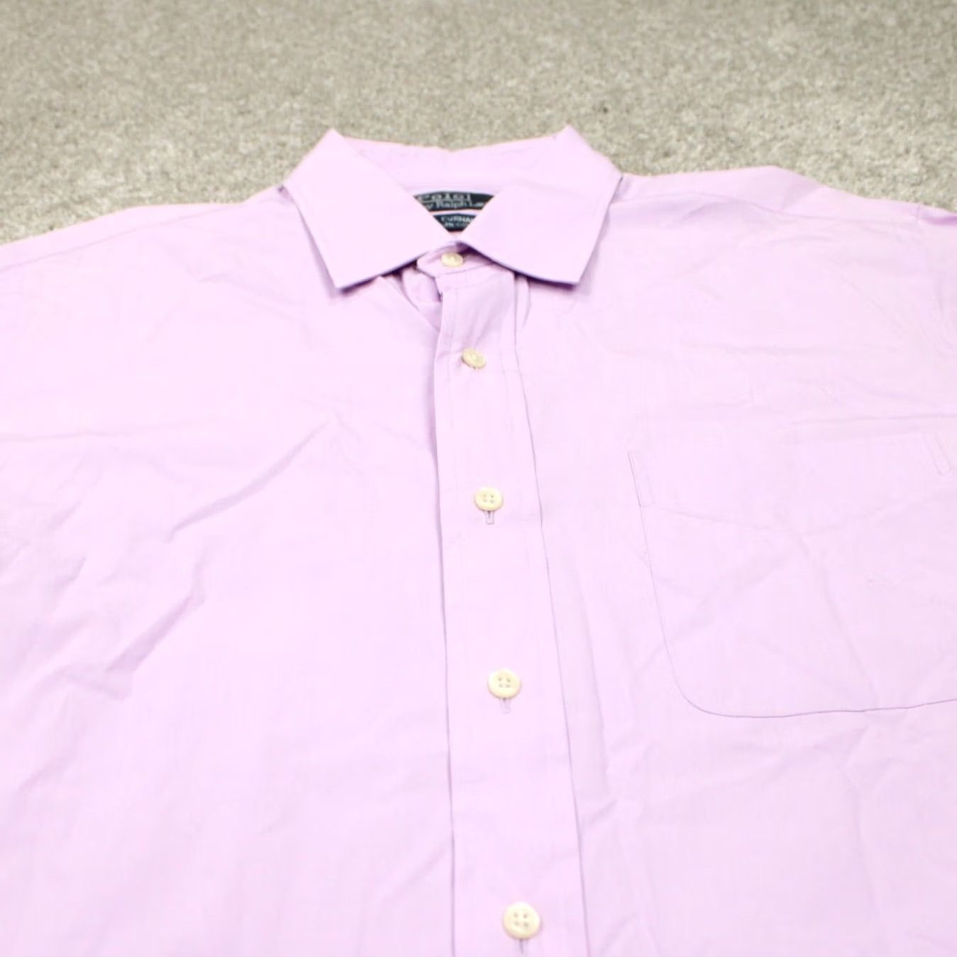 Polo Ralph Lauren Polo Ralph Lauren Shirt Mens 16 1/2, 36/37 Purple Currum 100% Cotton Long Sleeve - Sale Size US XL / EU 56 / 4 - 4 Thumbnail