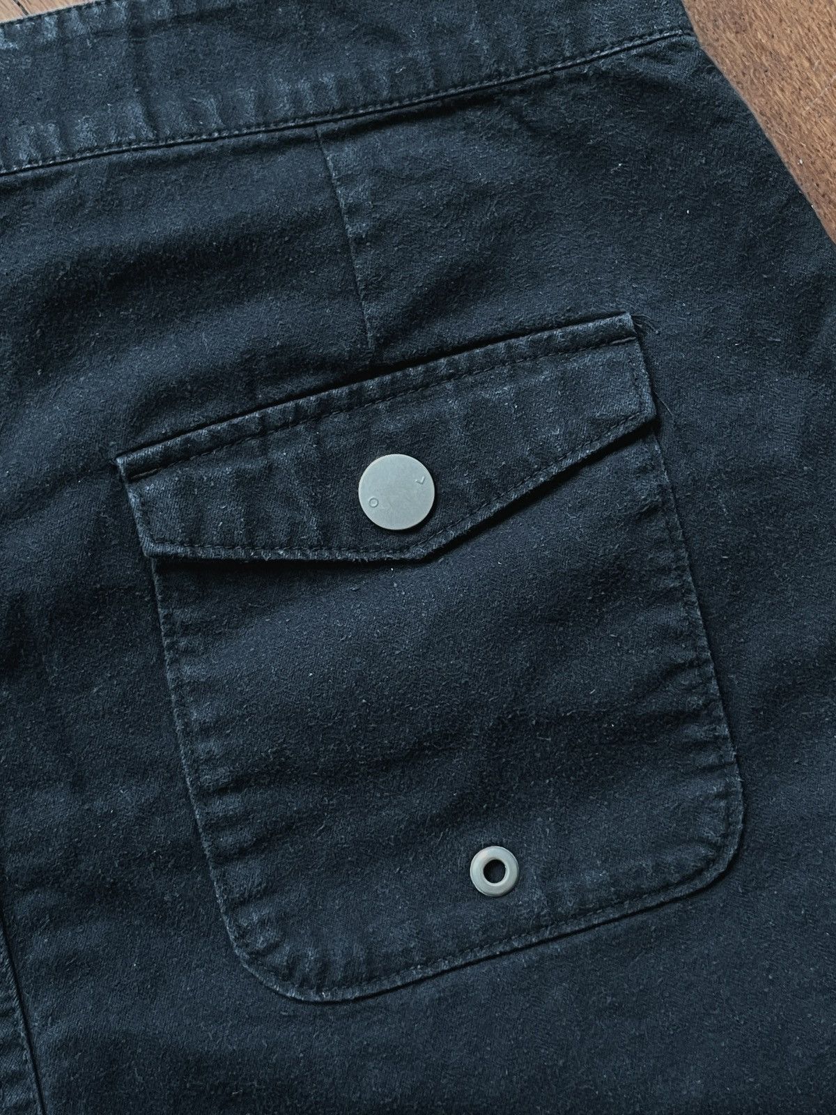 Outerknown Vintage style black surf shorts Size US 29 - 3 Thumbnail