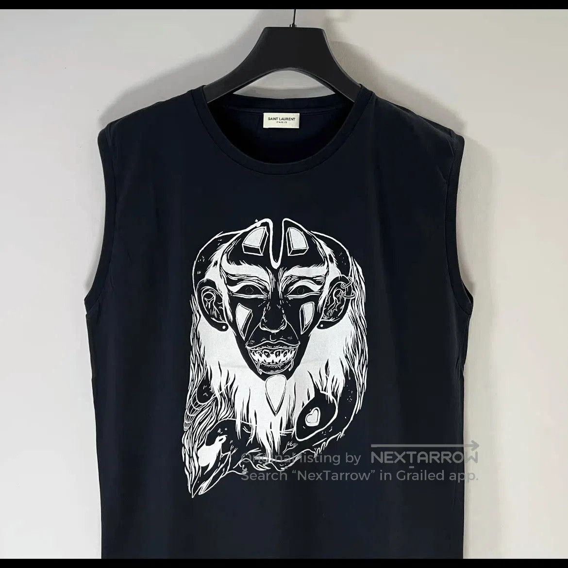 Saint Laurent Paris Saint Laurent Paris Devil Print Tank Top. Size US M / EU 48-50 / 2 - 3 Thumbnail