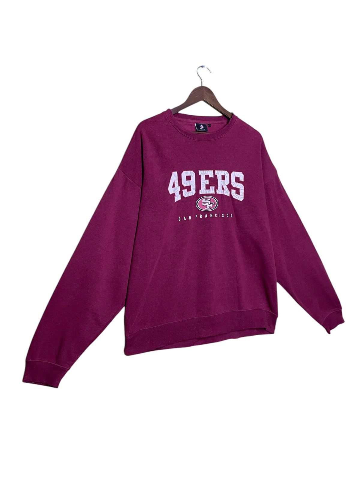 Japanese Brand × NFL San francisco 49 ers crewneck big logo printed sweatshirt Size US M / EU 48-50 / 2 - 2 Thumbnail
