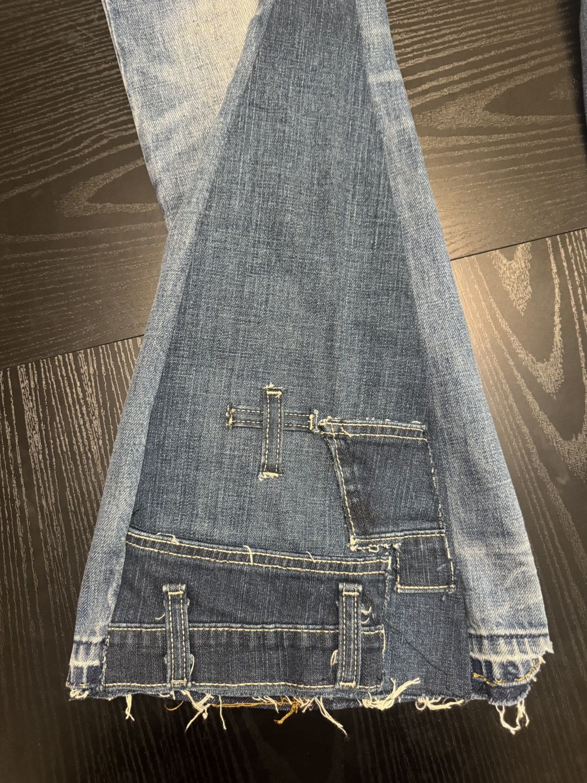 Gap Custom Vintage Gap Blue Flared Denim Jeans Size US 30 / EU 46 - 3 Thumbnail